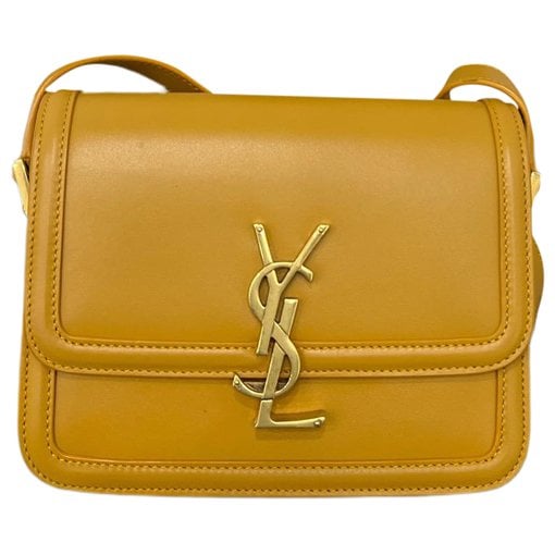 Solférino leather handbag