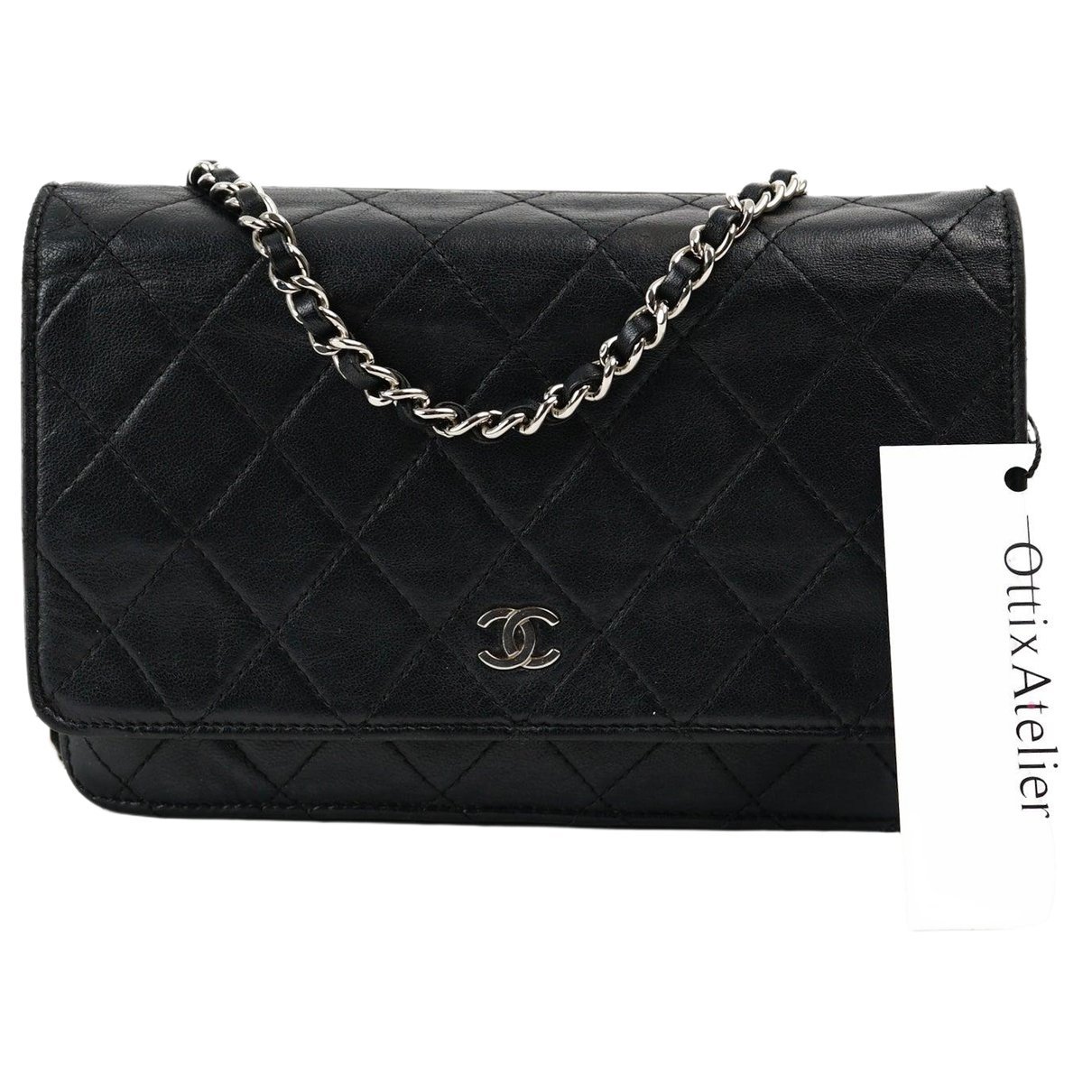 Leather handbag