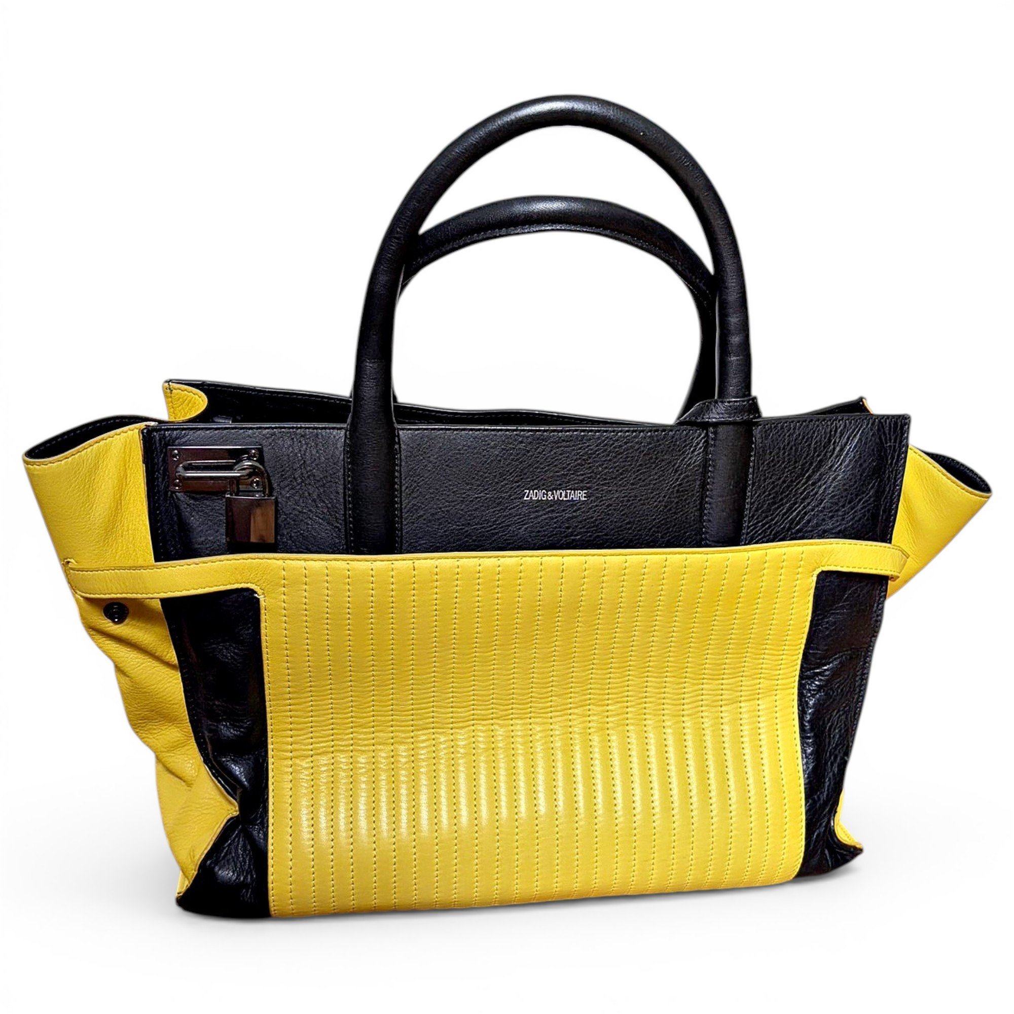Candide leather tote