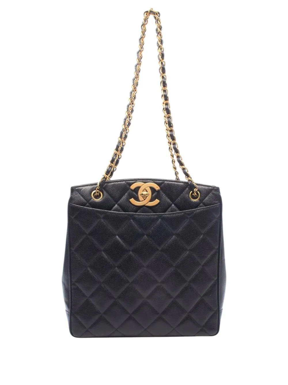 1994-1996 Caviar CC Turnlock Timeless tote bag