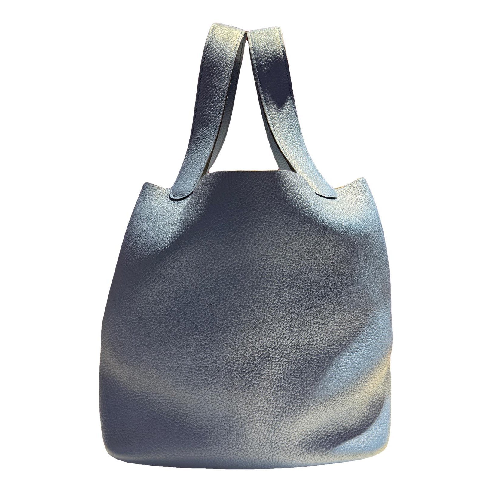 Picotin leather handbag