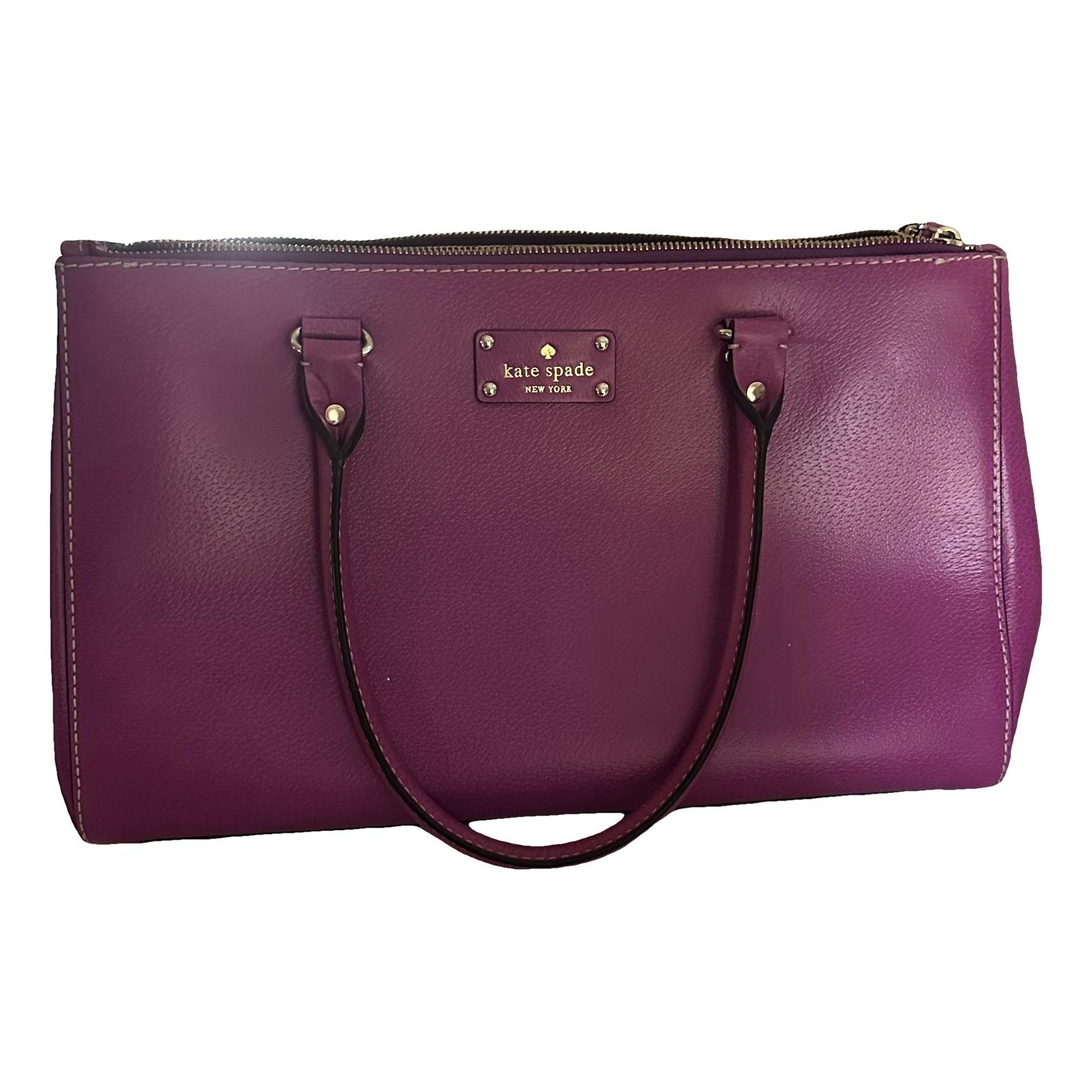 Leather handbag