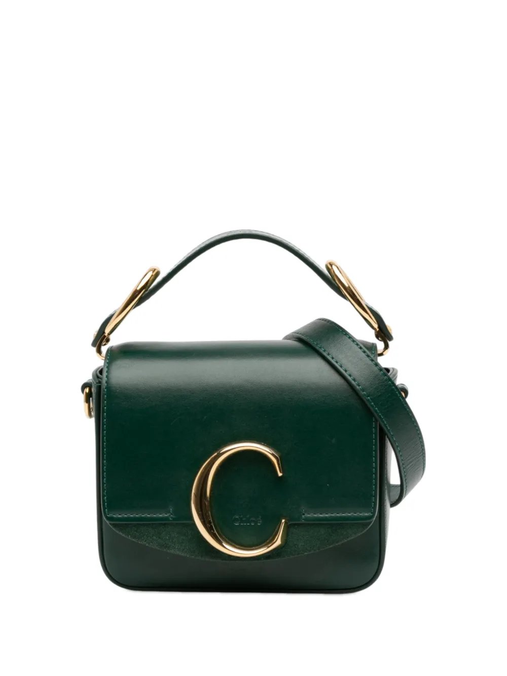 Chloe 2019 Mini Leather C satchel