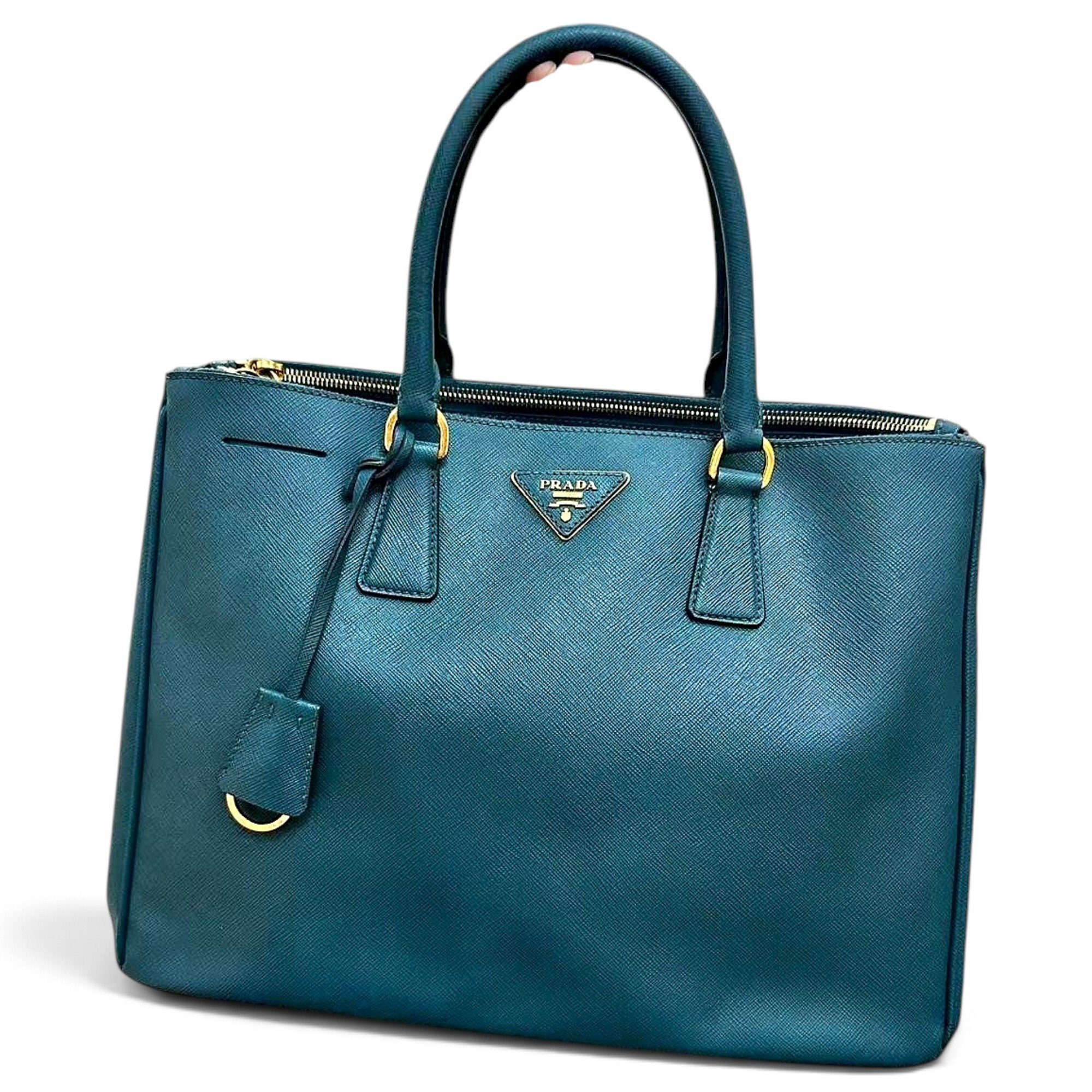 Galleria leather handbag