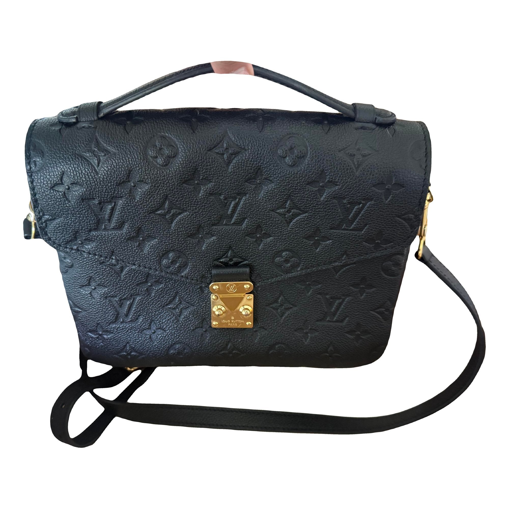 Croisette leather crossbody bag