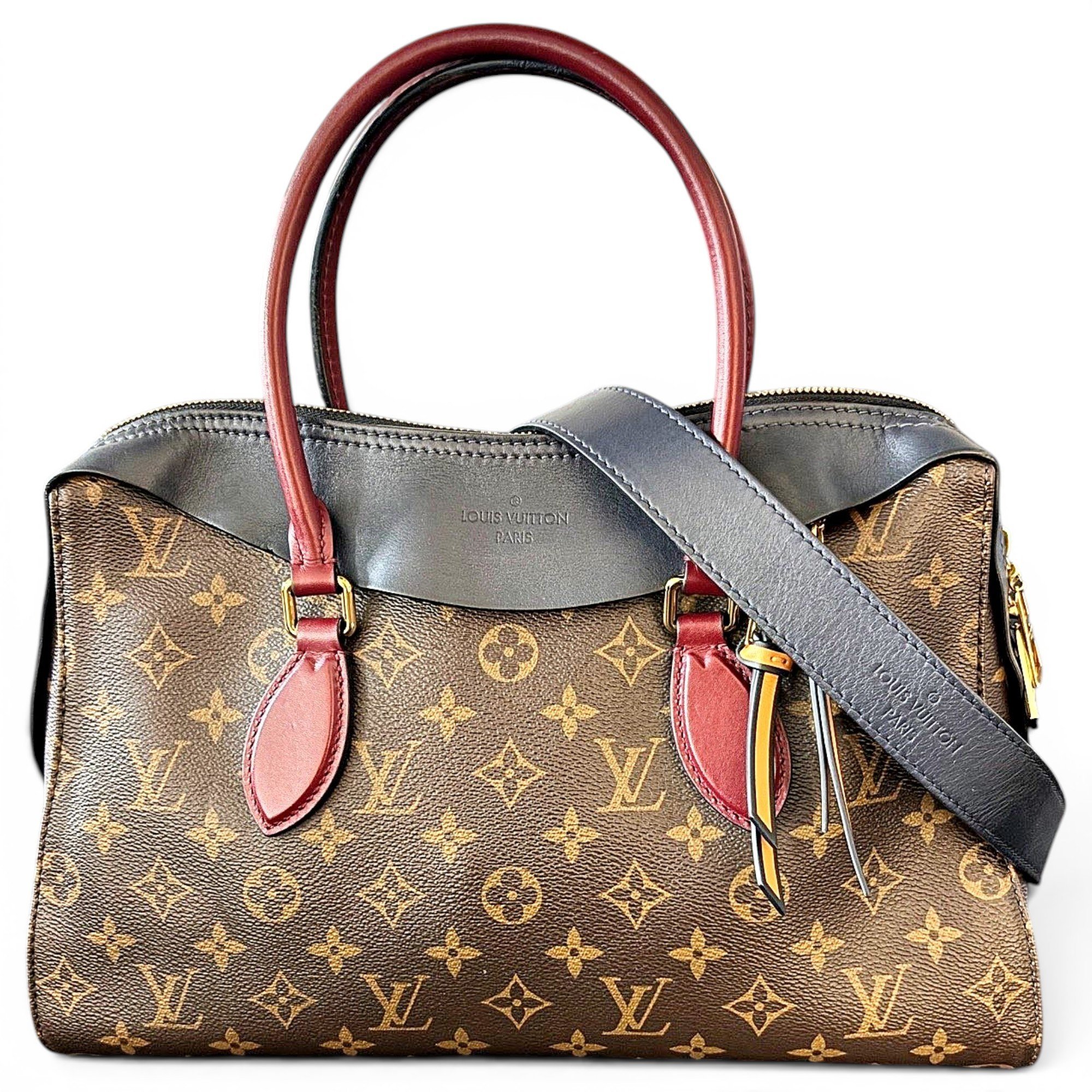 Tuileries leather handbag