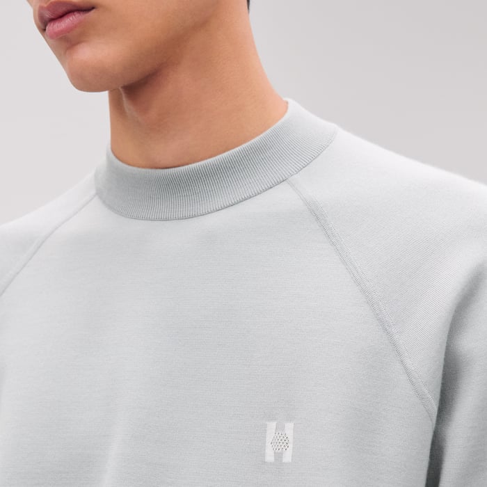 Brume "H Golf" Reversible Crewneck Sweater