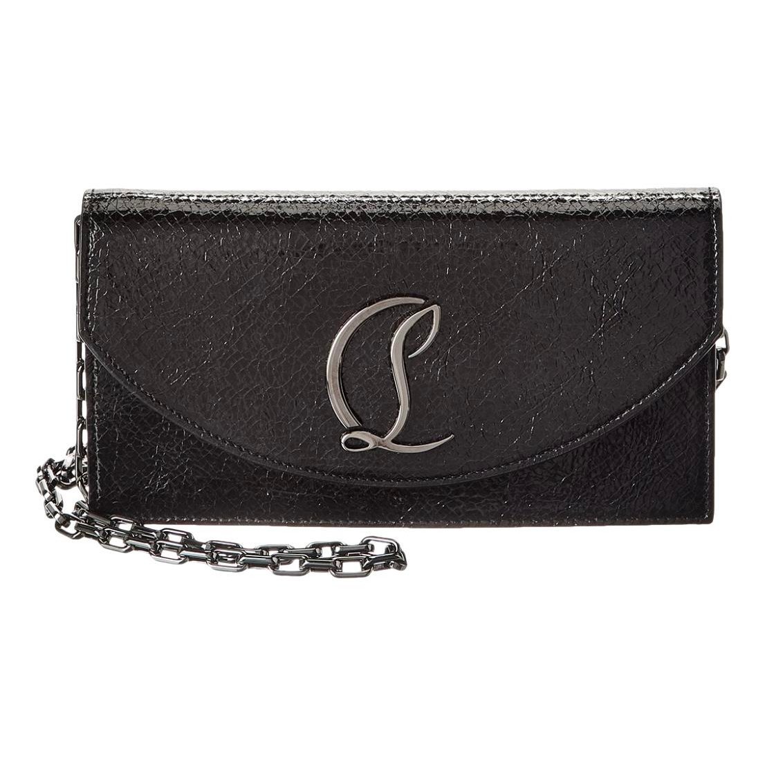 Christian Louboutin Loubi54 patent leather crossbody bag