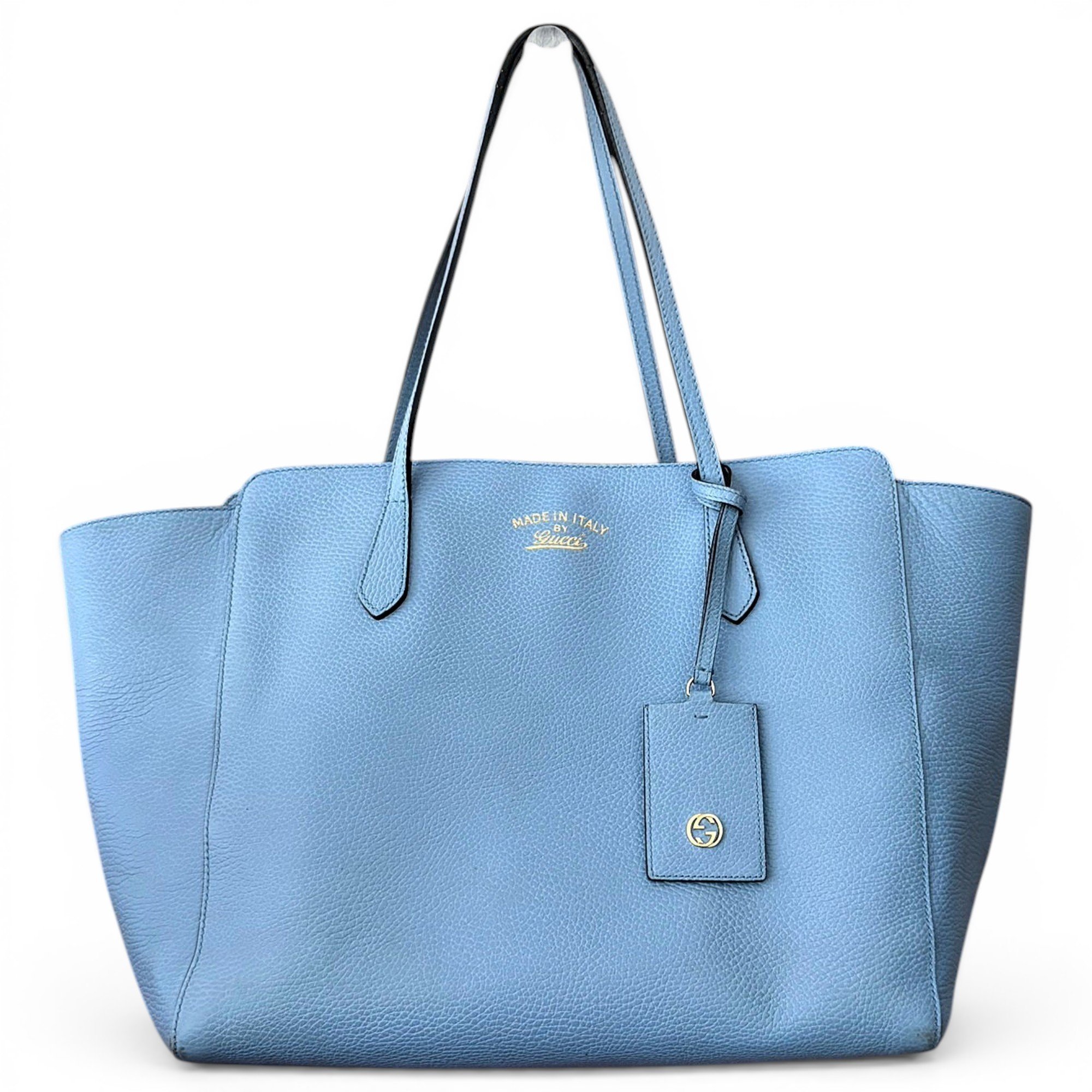 Leather tote