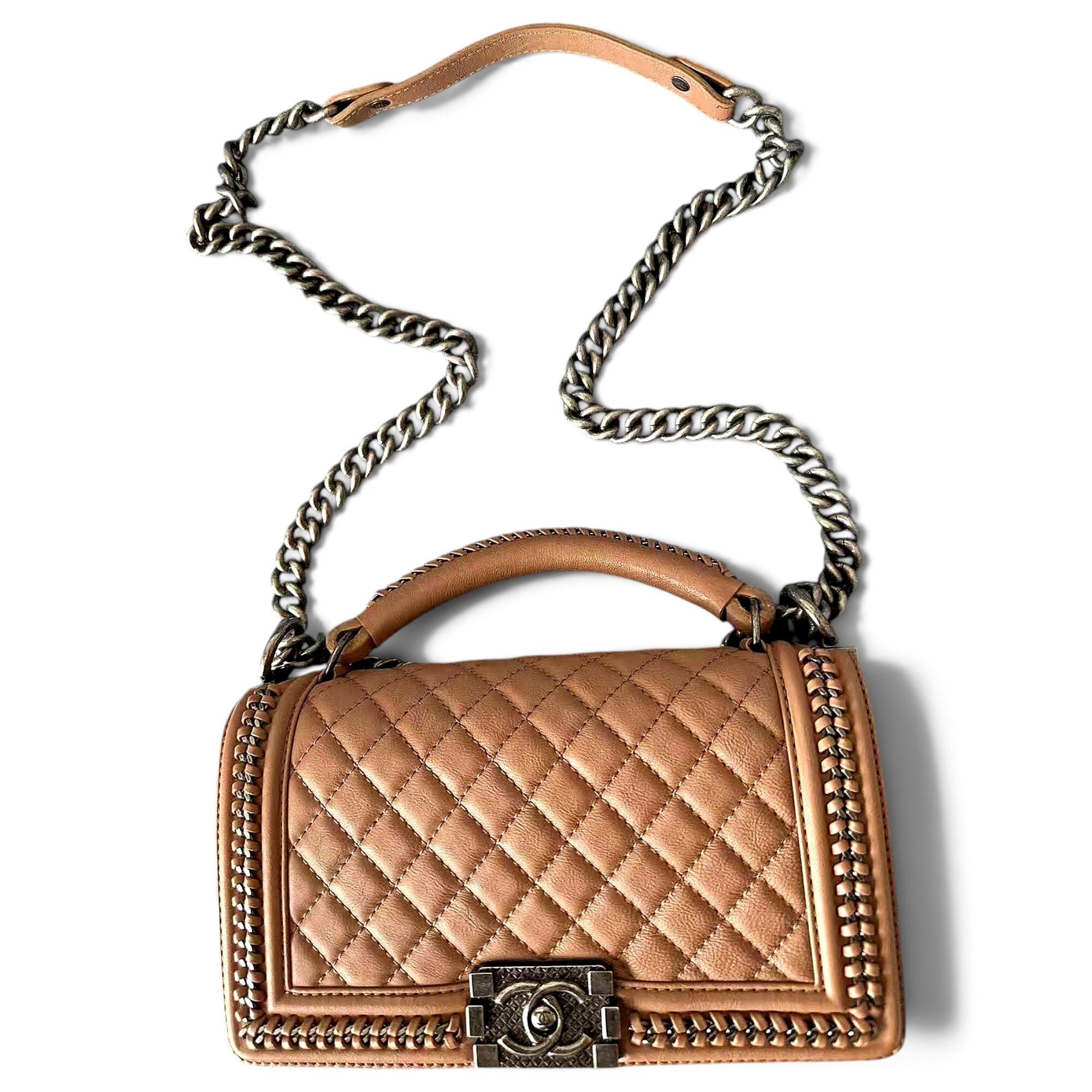 Boy leather handbag