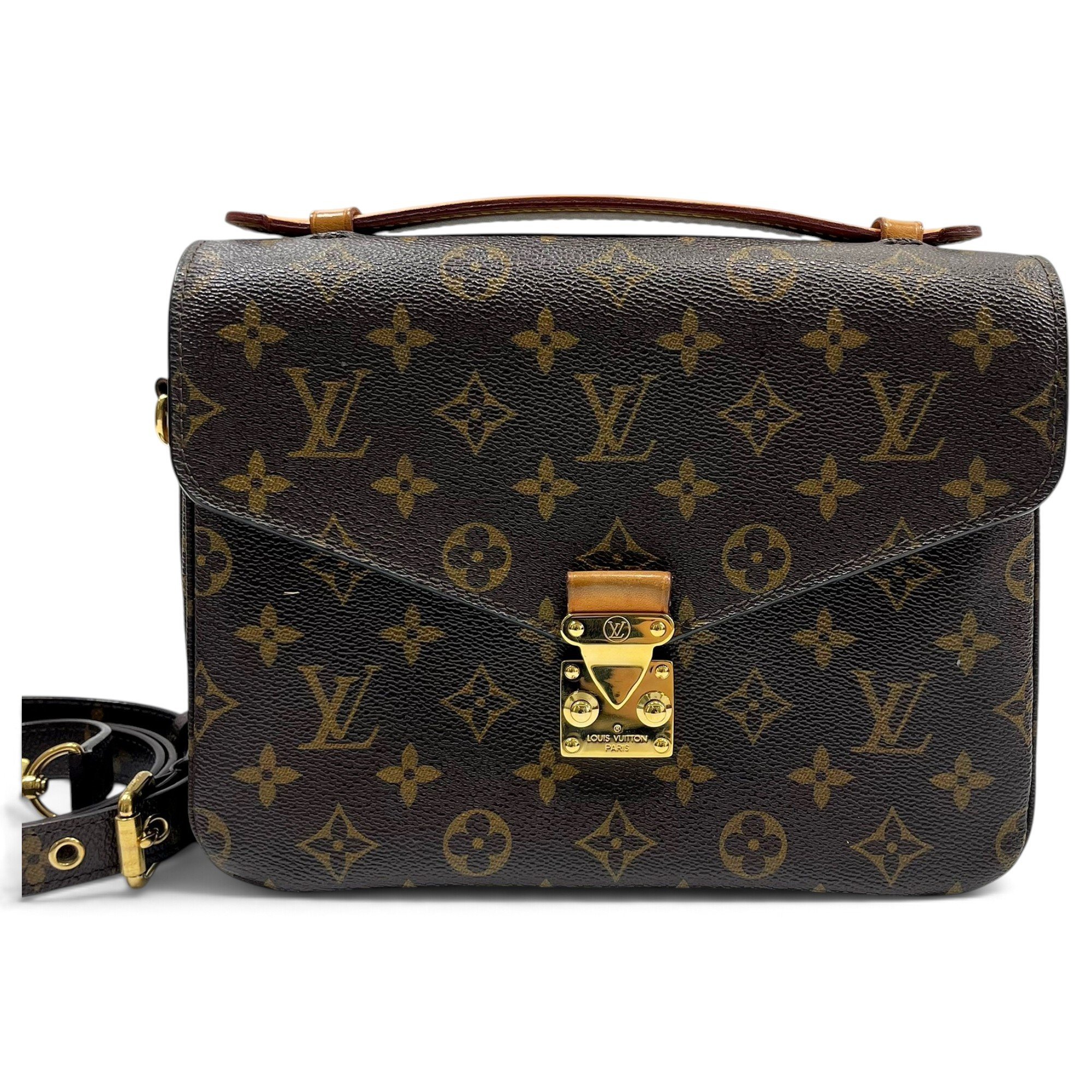 Metis leather handbag