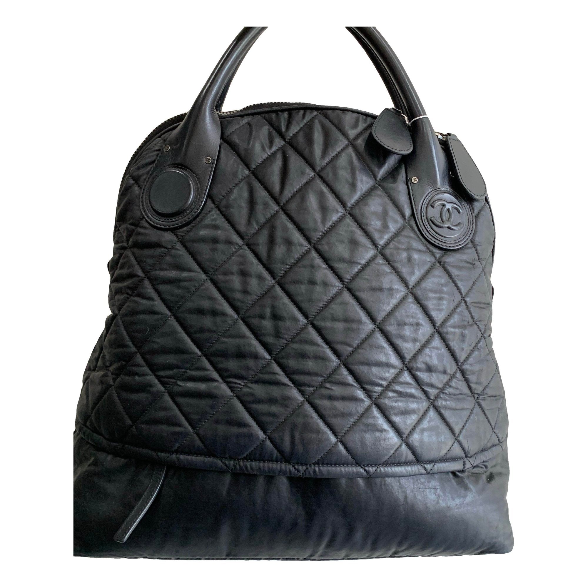 Leather tote