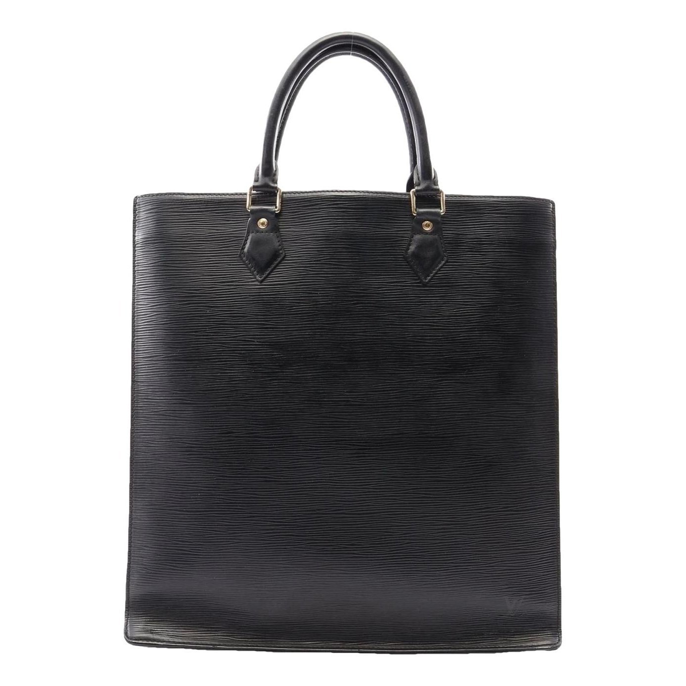 Leather tote