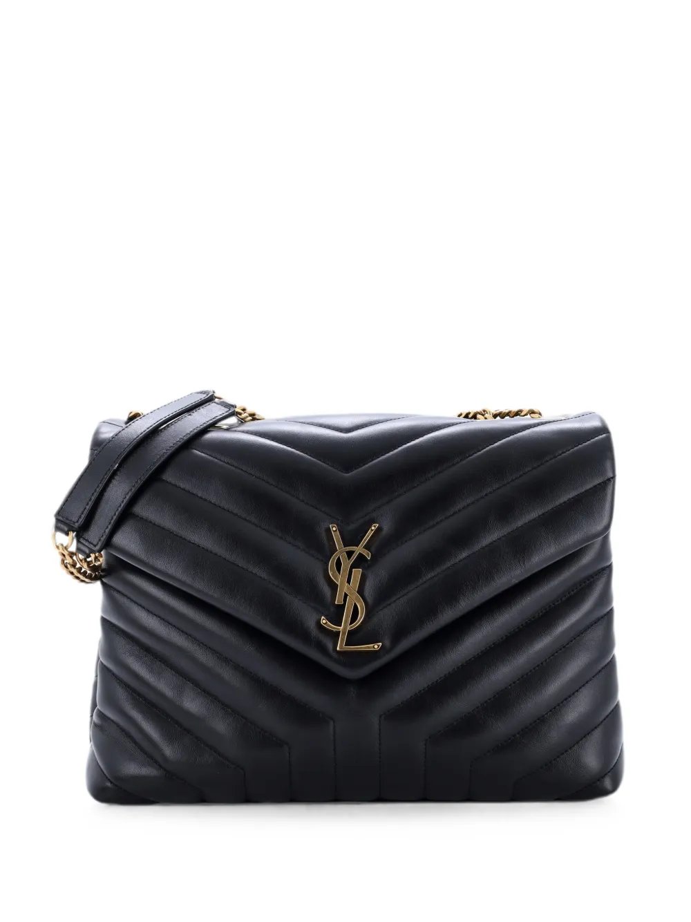 Loulou Matelasse Chevron Leather Medium shoulder bag