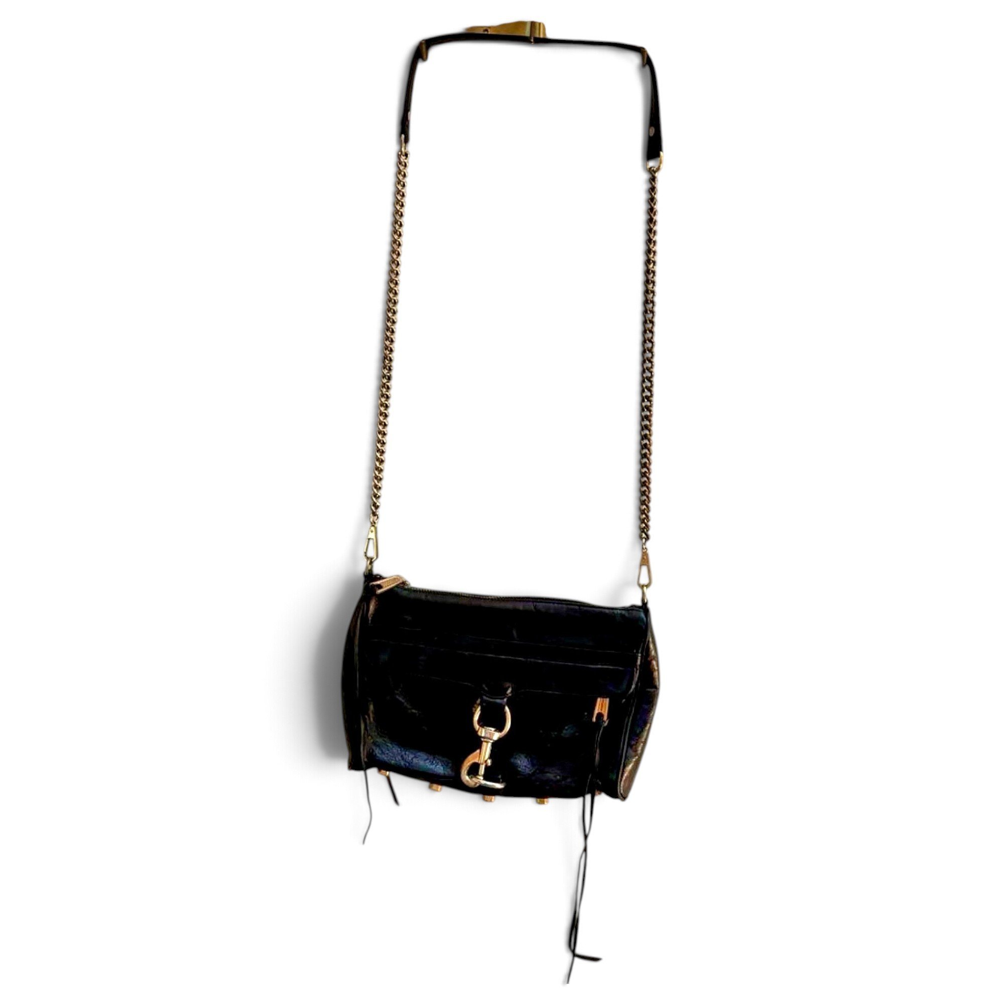 Leather crossbody bag