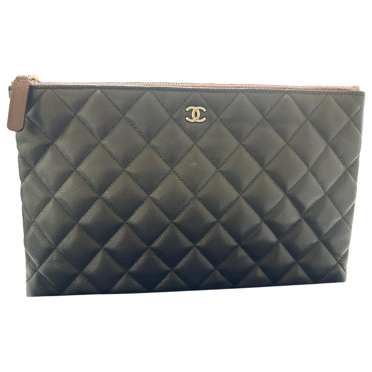 Timeless/Classique leather clutch bag