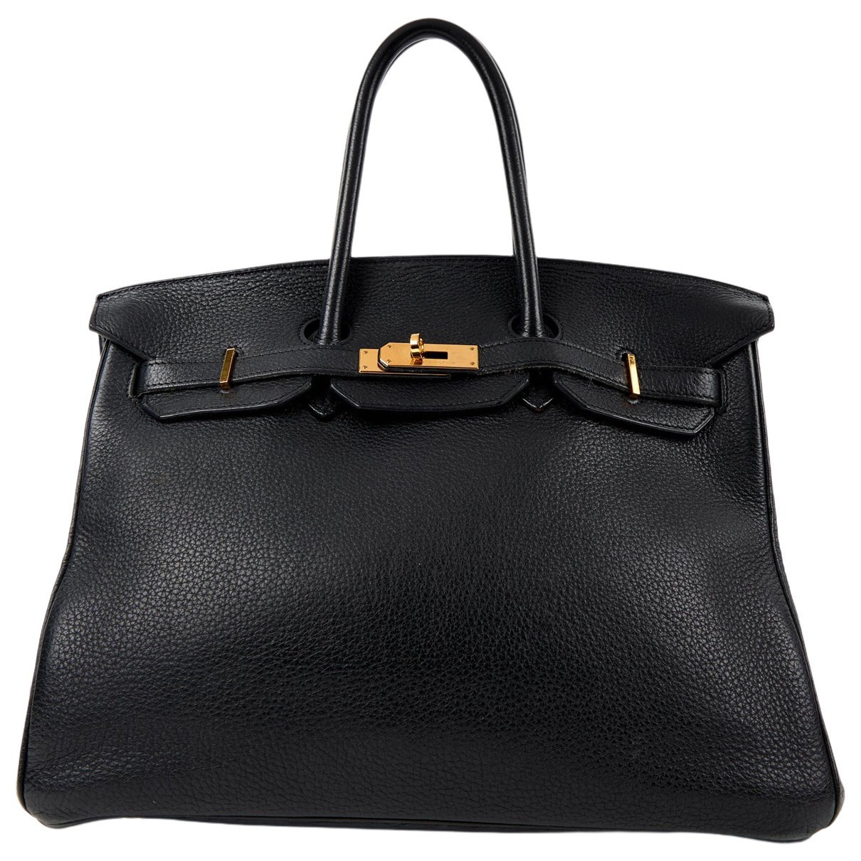 Birkin 35 leather handbag