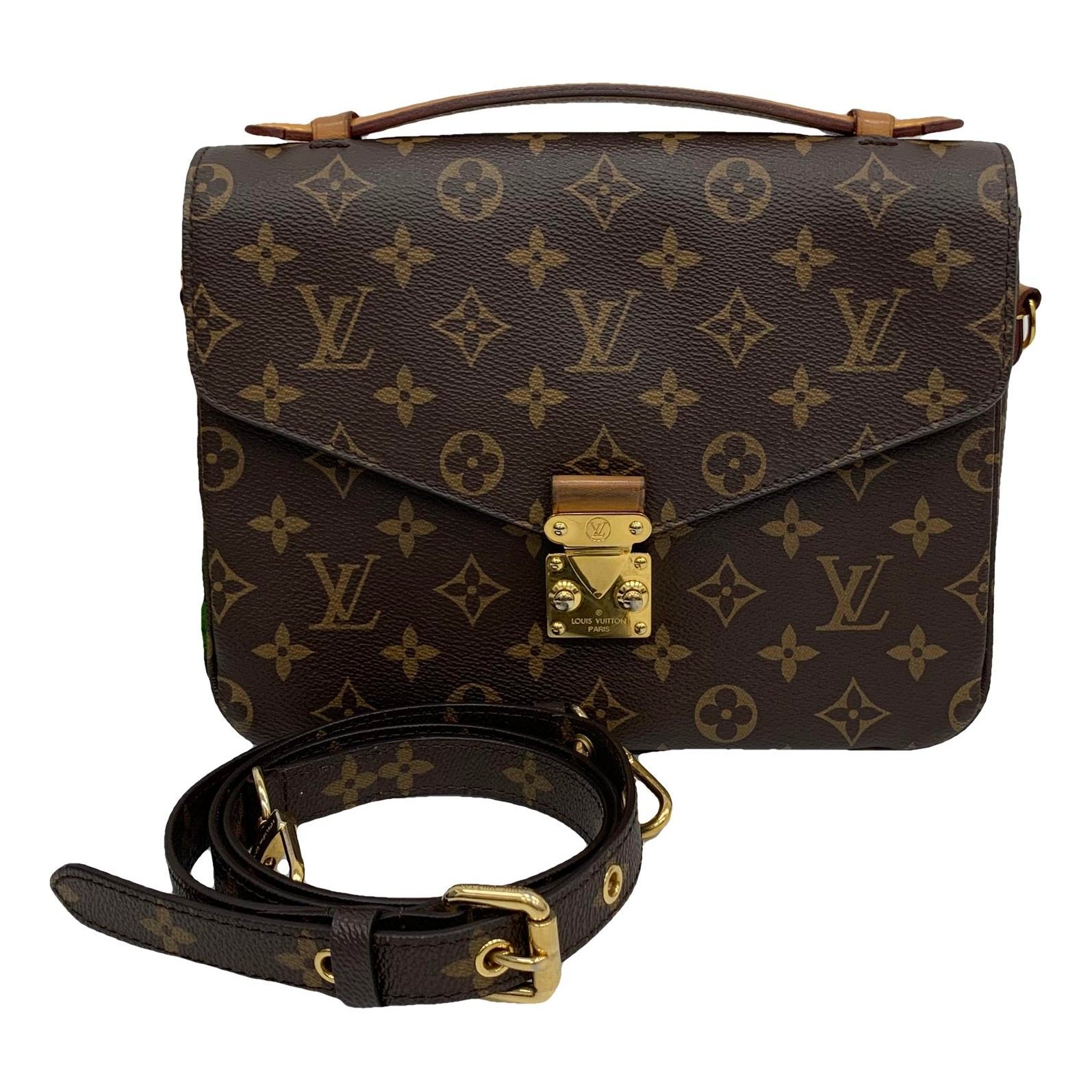 Metis leather handbag