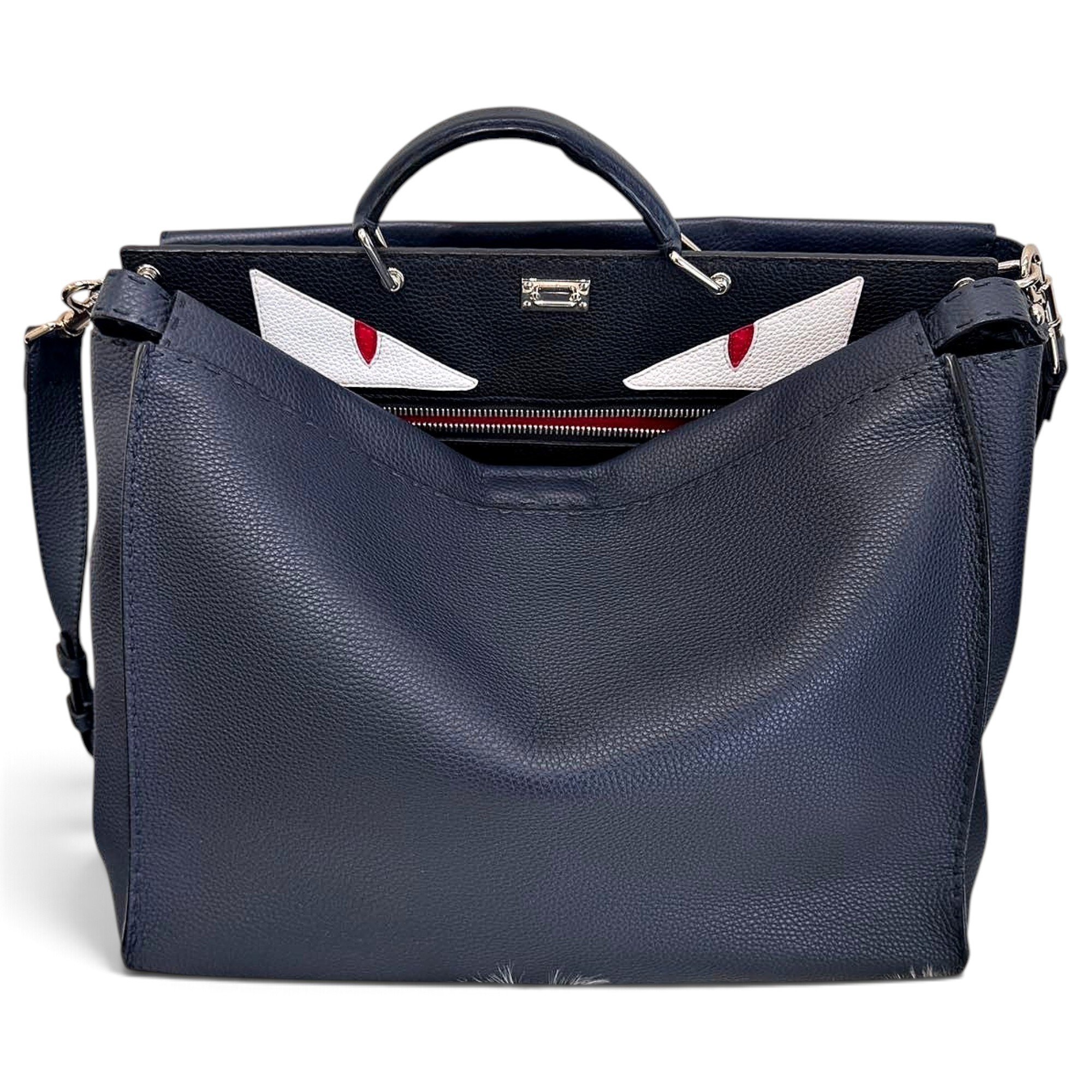 Peekaboo leather bag