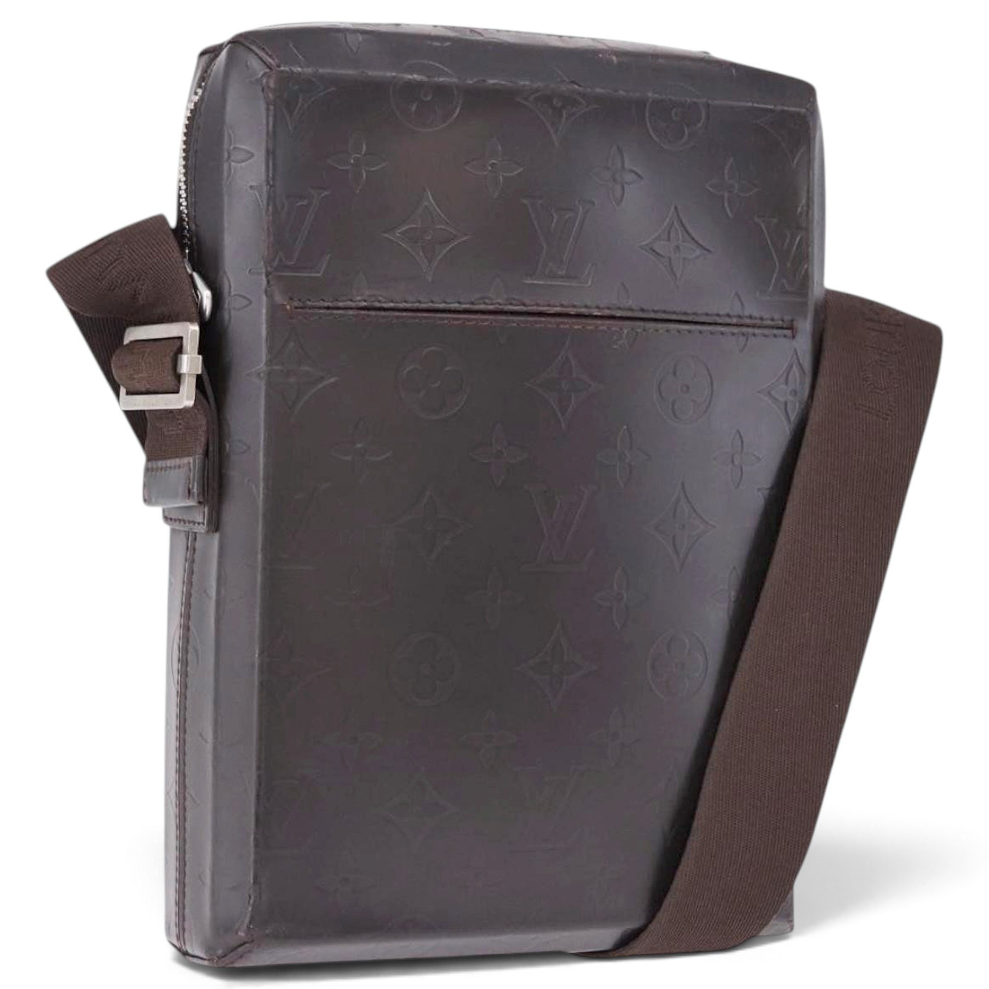 Patent leather handbag