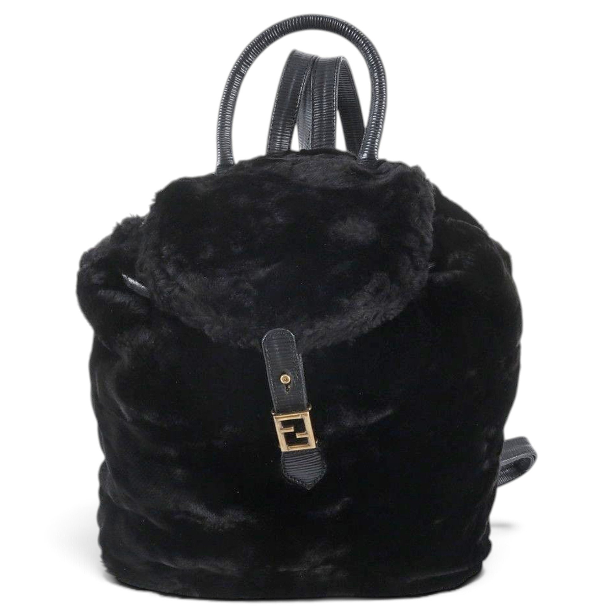 Leather backpack