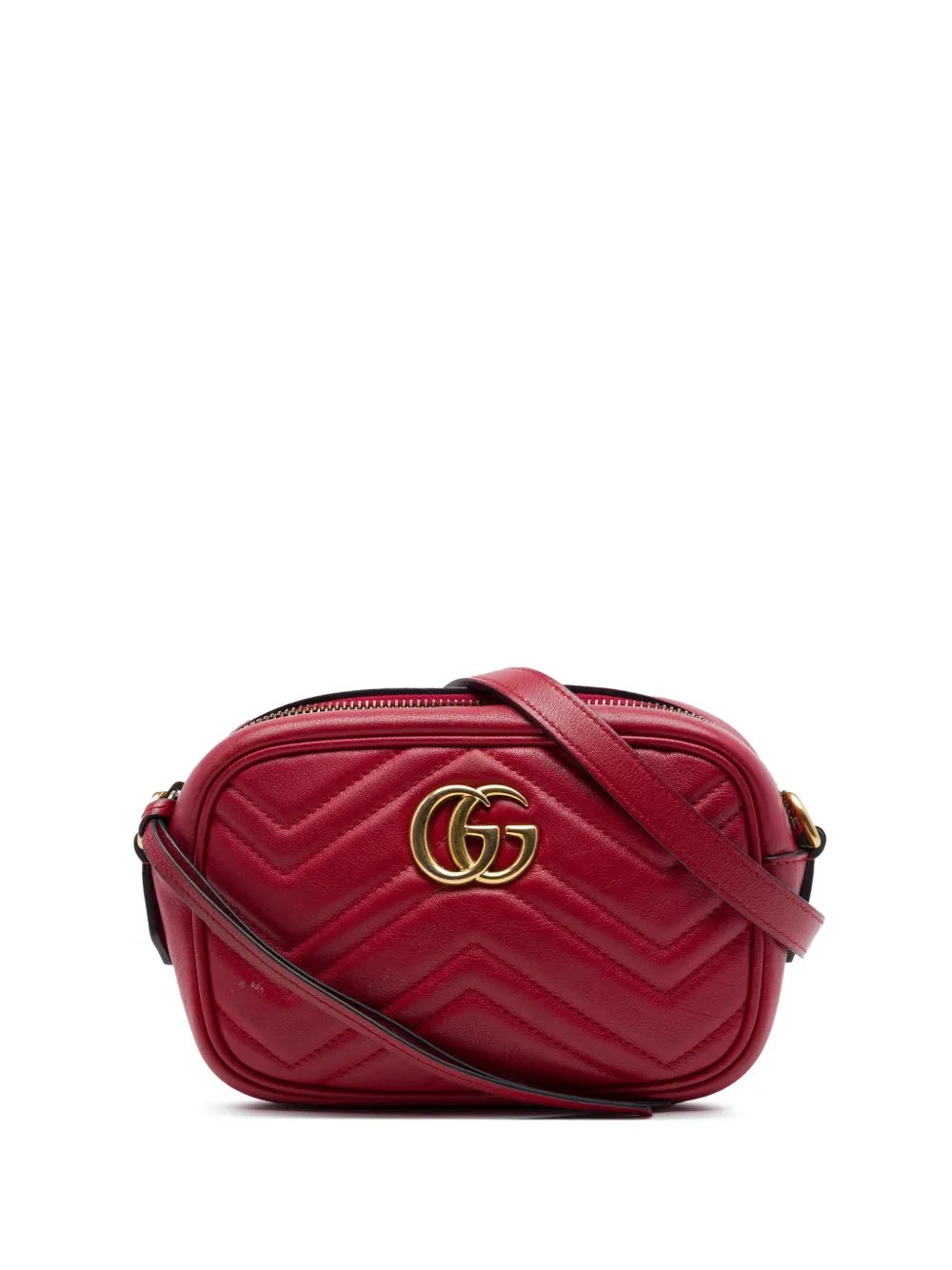 2016-2026 Mini GG Marmont Matelasse Leather crossbody bag