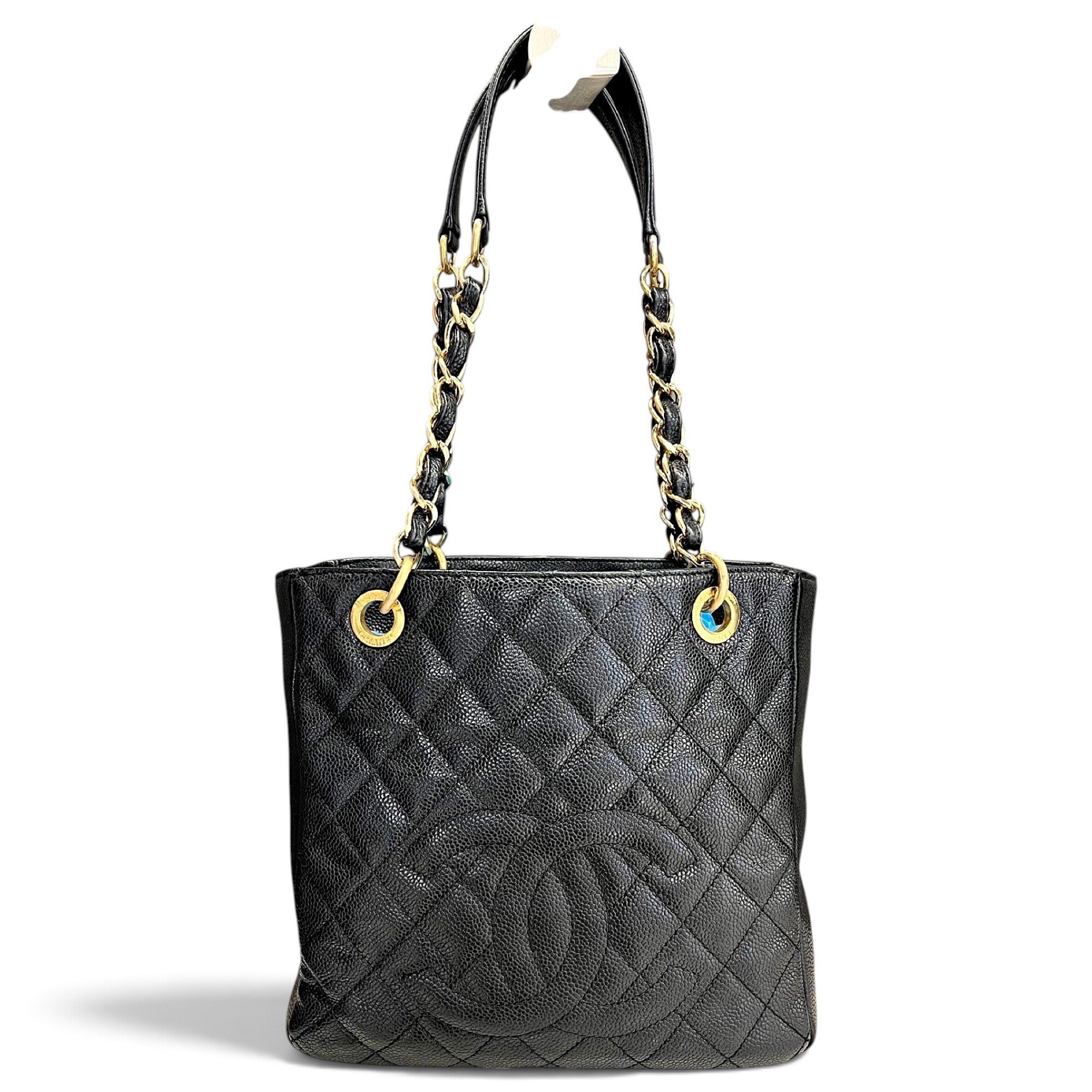 Petite Shopping Tote leather tote