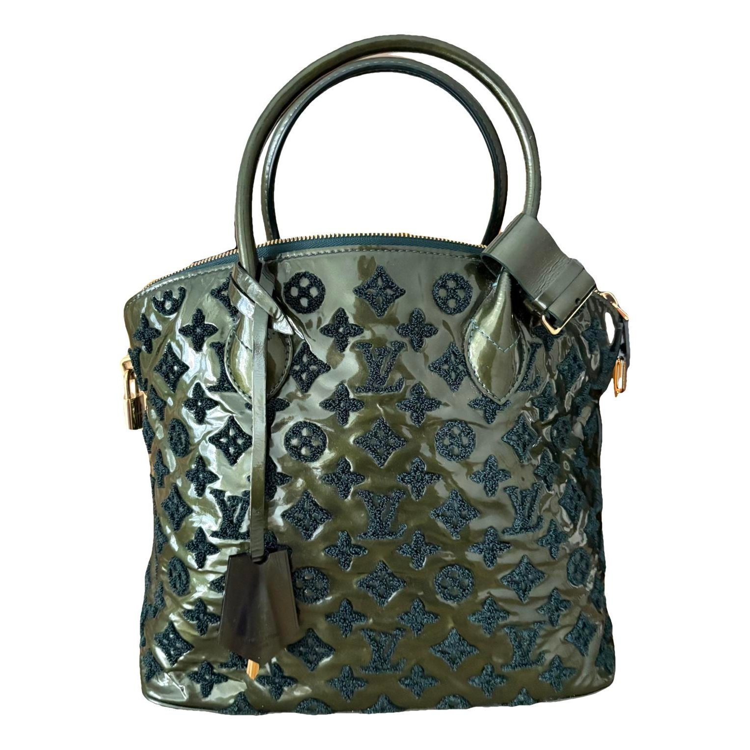 Lockit leather handbag