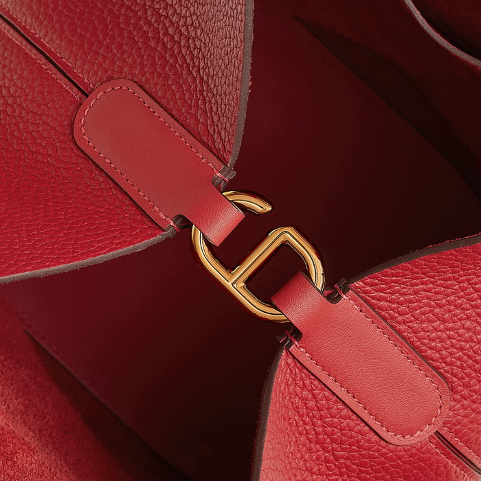 Vermillon Hermès In-the-loop 23 Bag