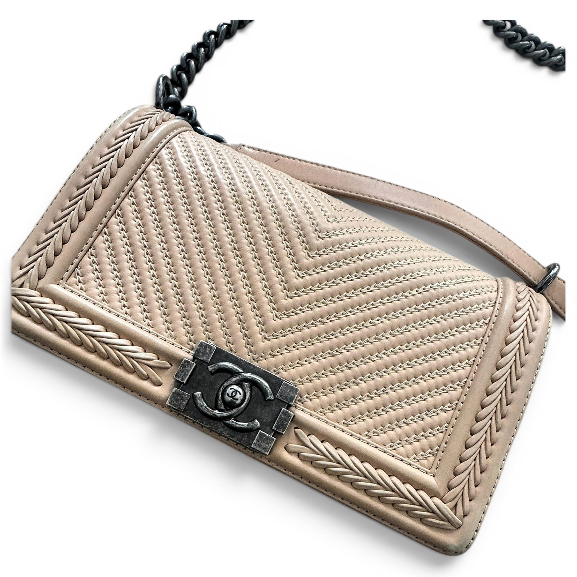 Boy leather handbag