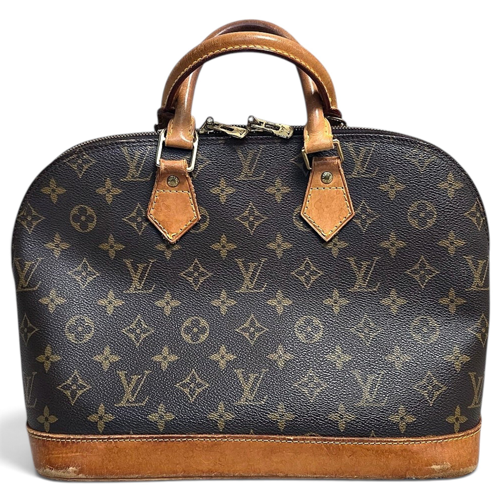 Alma leather handbag