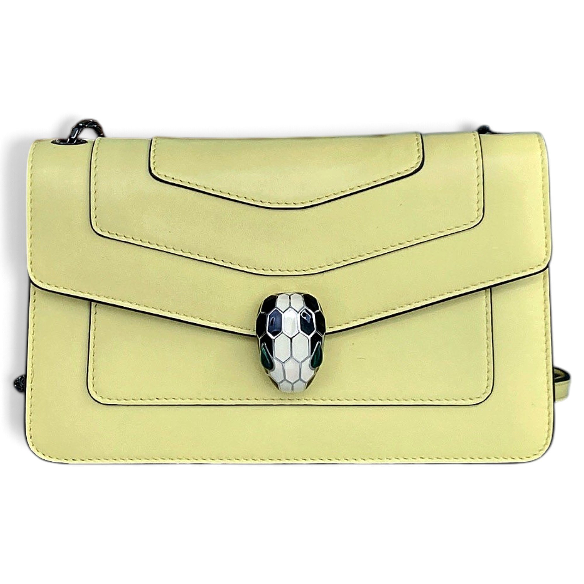 Serpenti leather crossbody bag