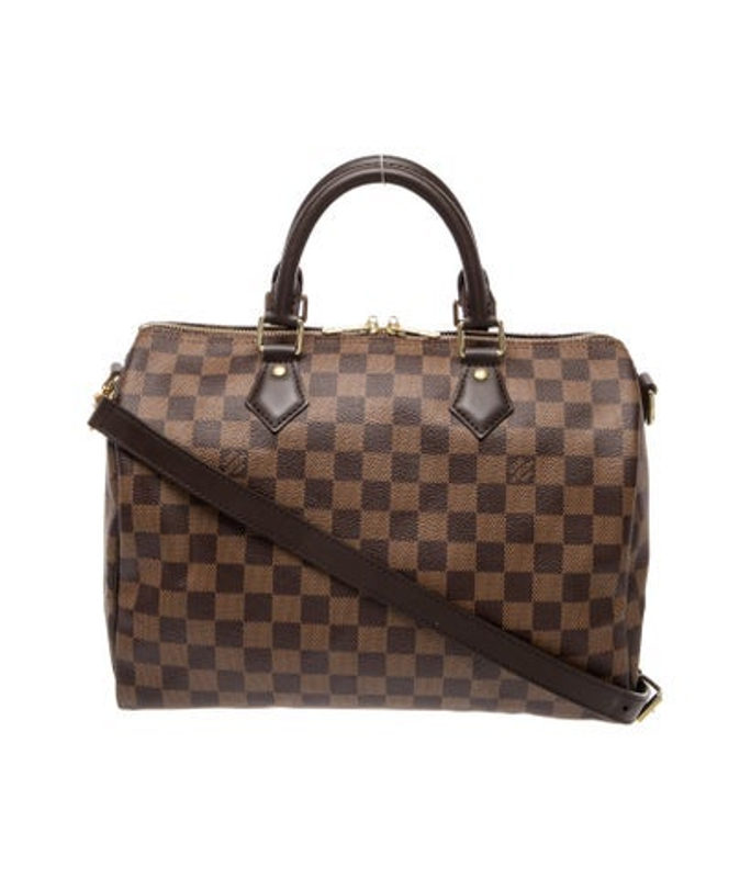 Louis Vuitton Vuitton Damier Ebene Speedy Bandouliere 30