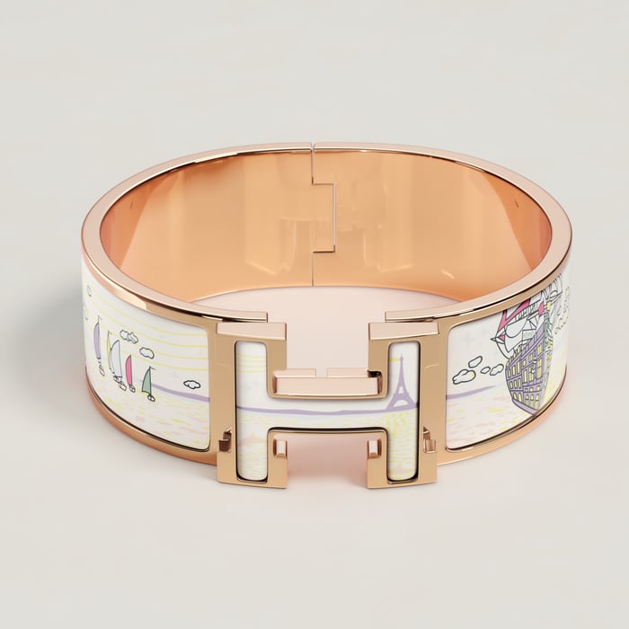 Jasmin Clic Clac H Hermès Flagship Bracelet