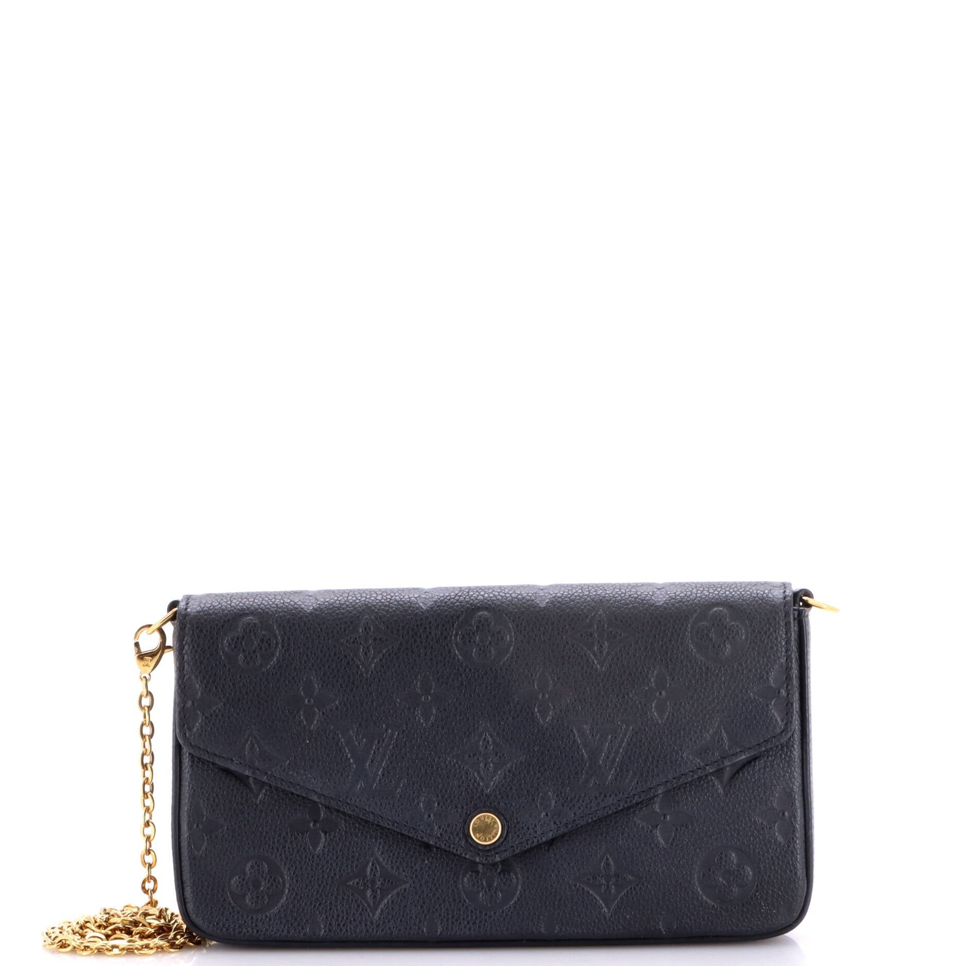 Felicie Pochette Monogram Empreinte Leather