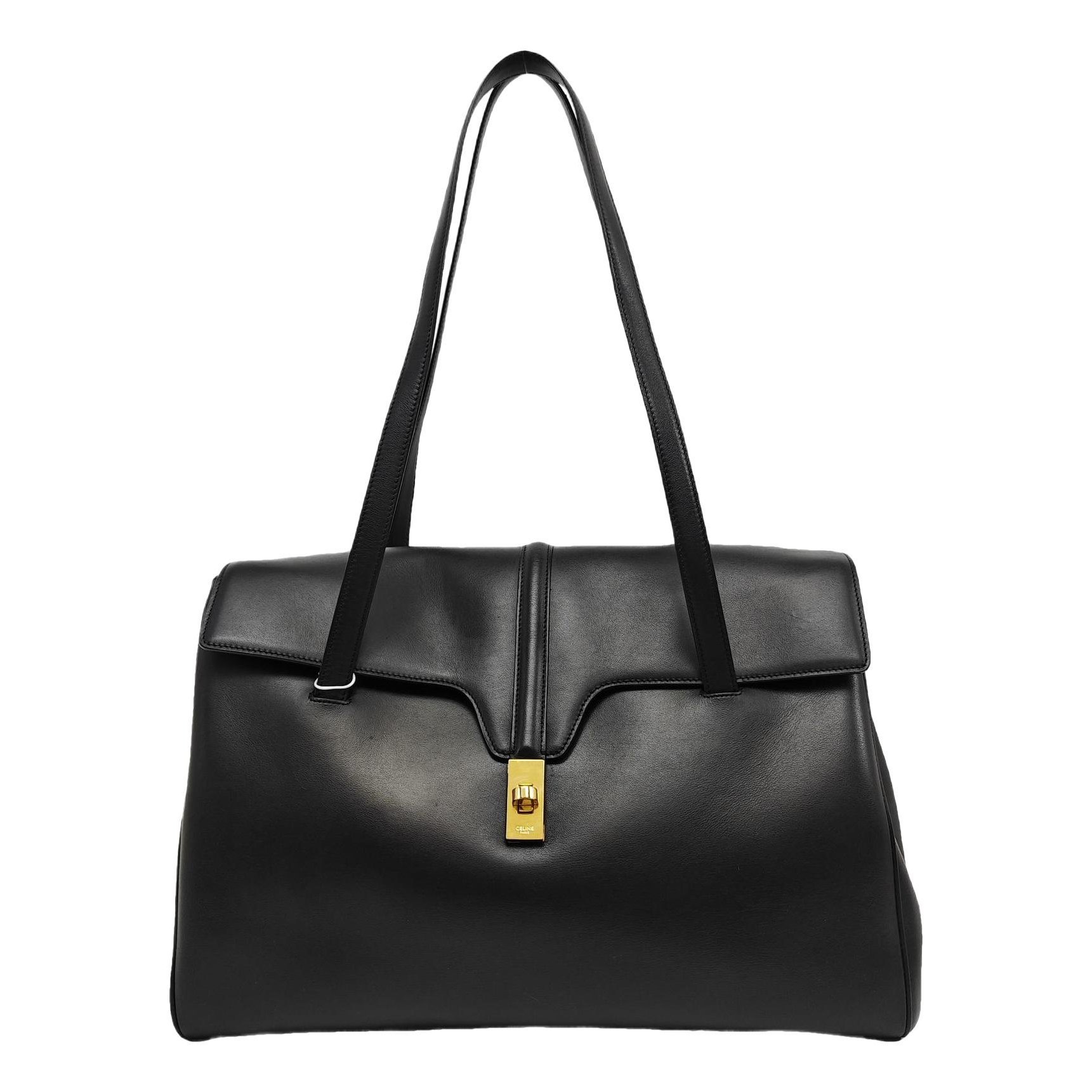 Sac 16 leather handbag