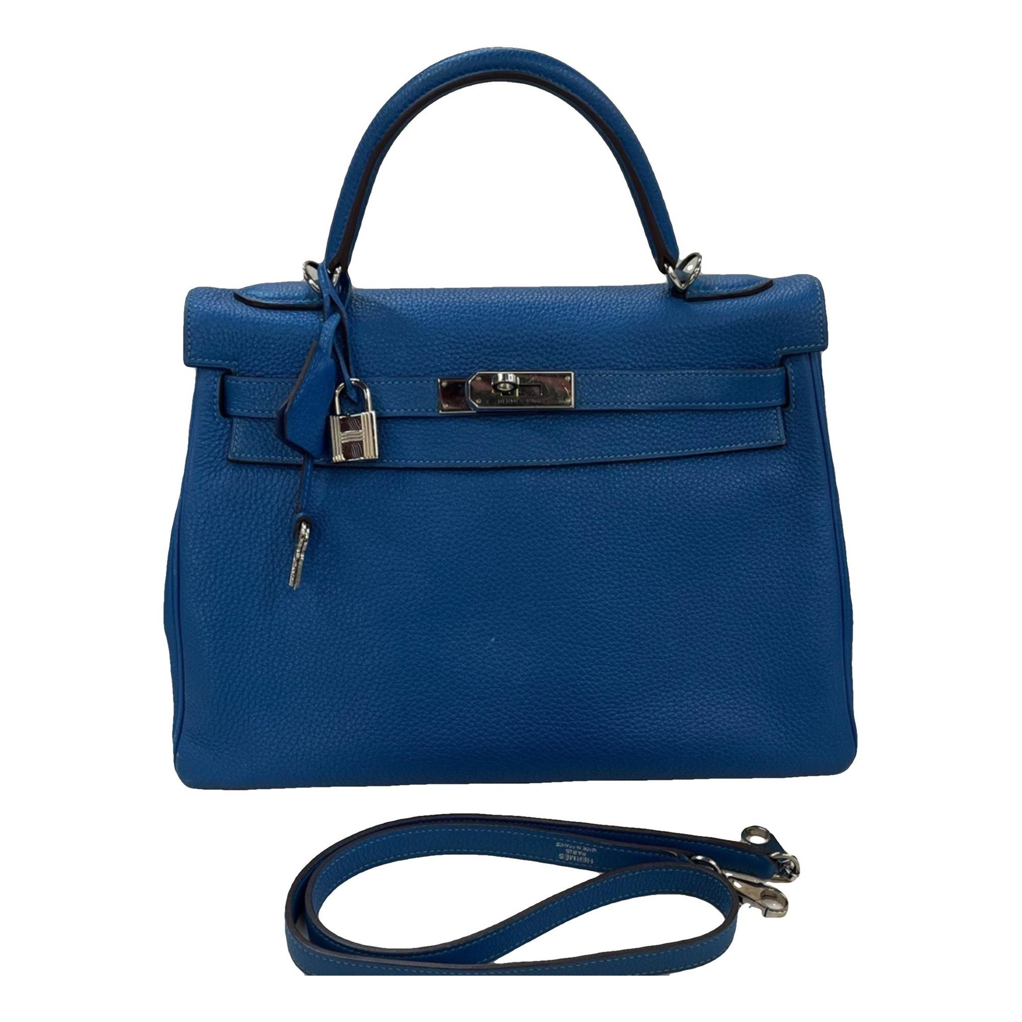 Kelly 32 leather handbag