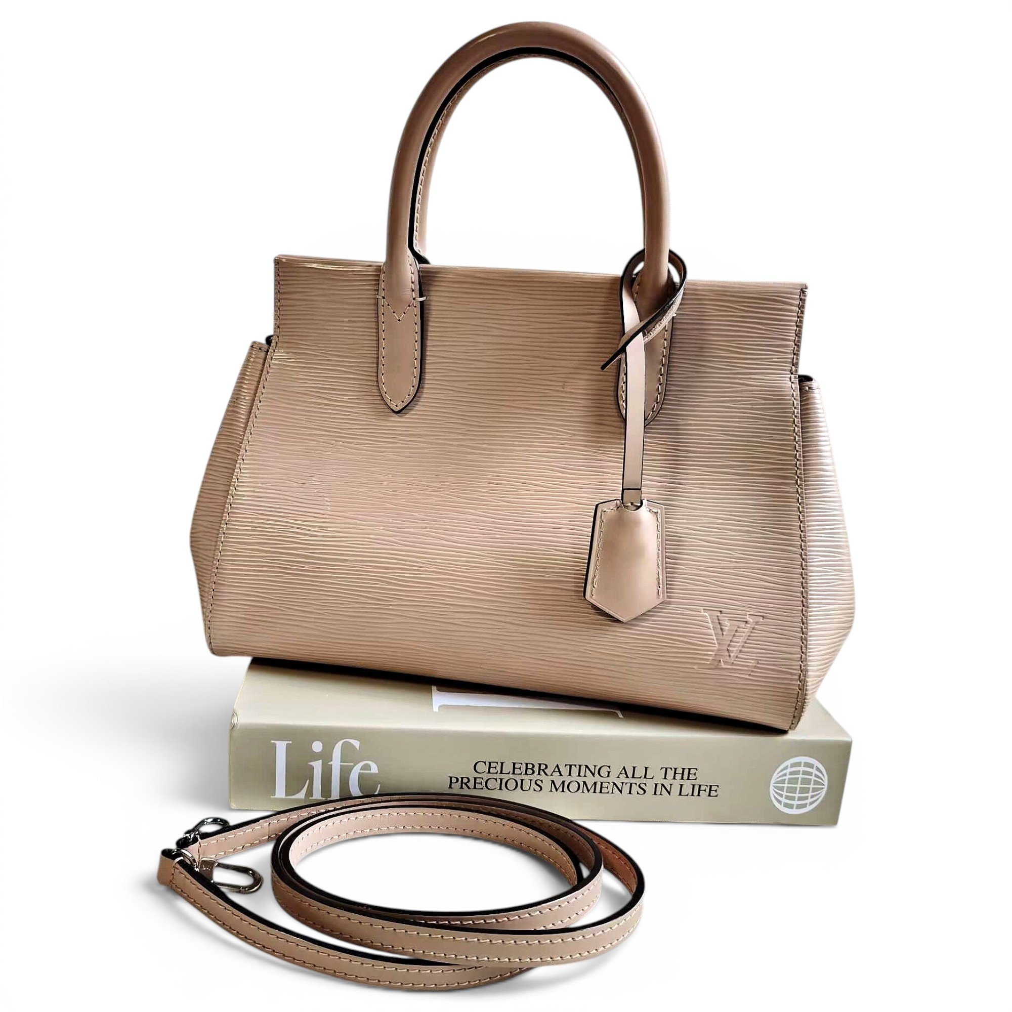 Marly leather handbag