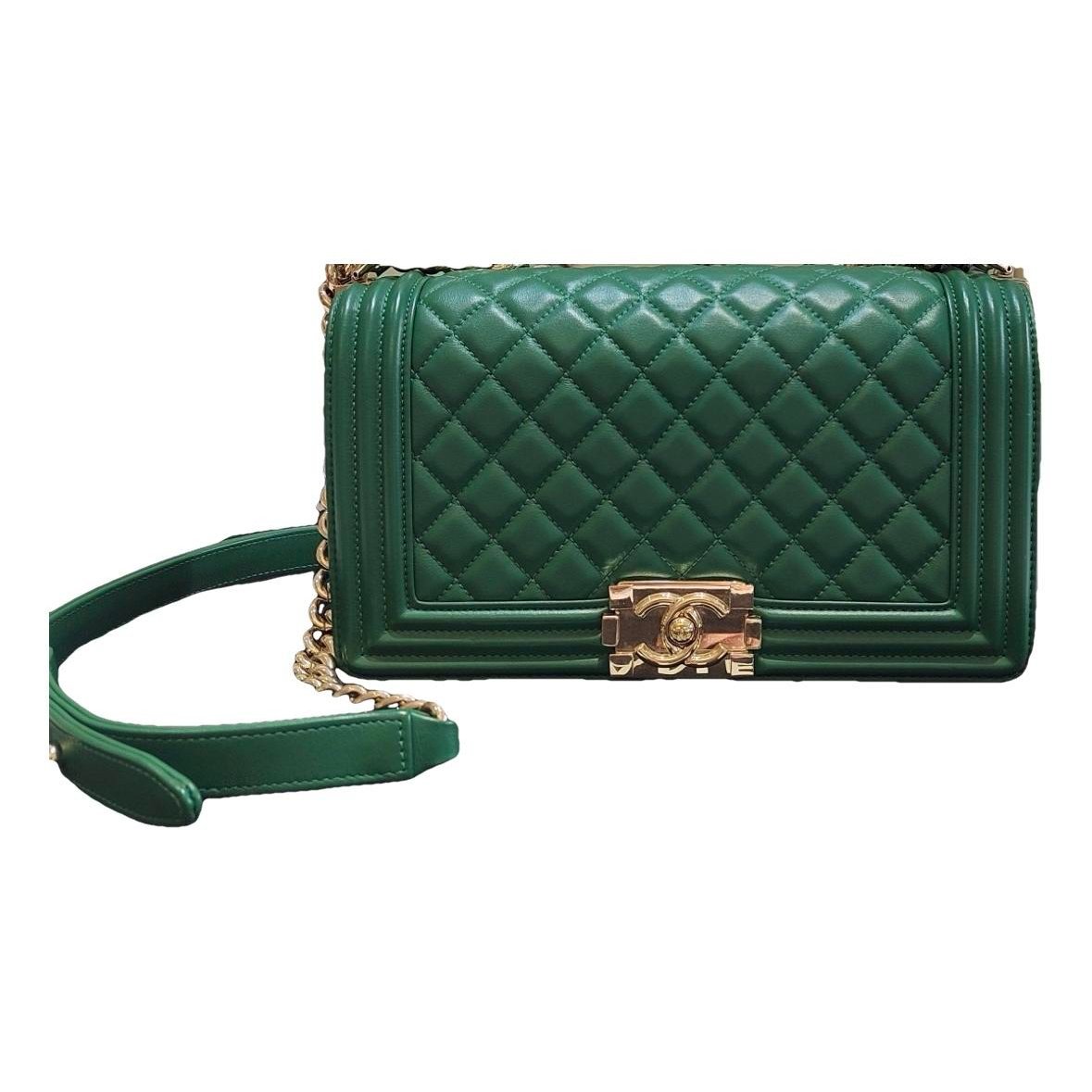 Boy leather crossbody bag