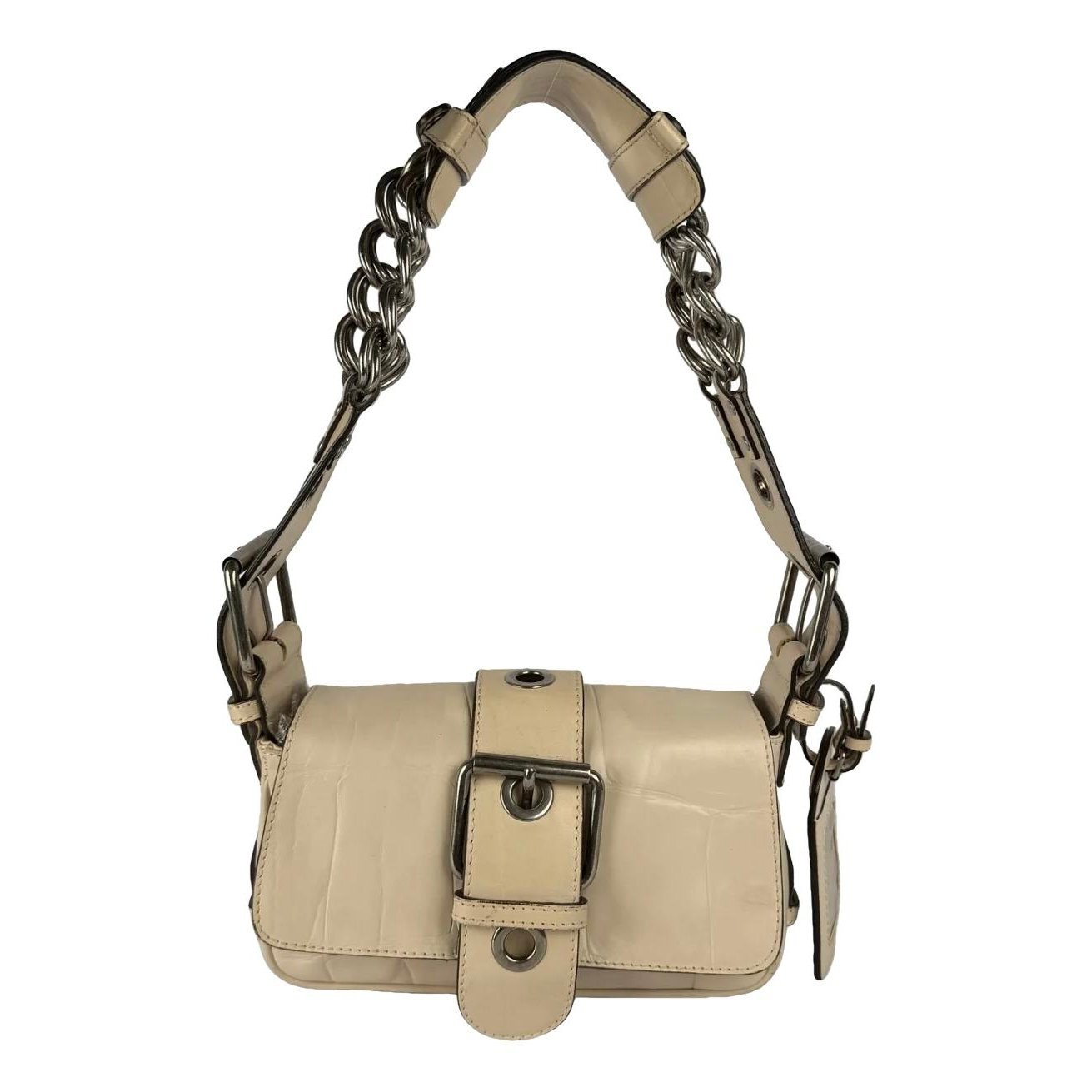 Camera Chain leather handbag