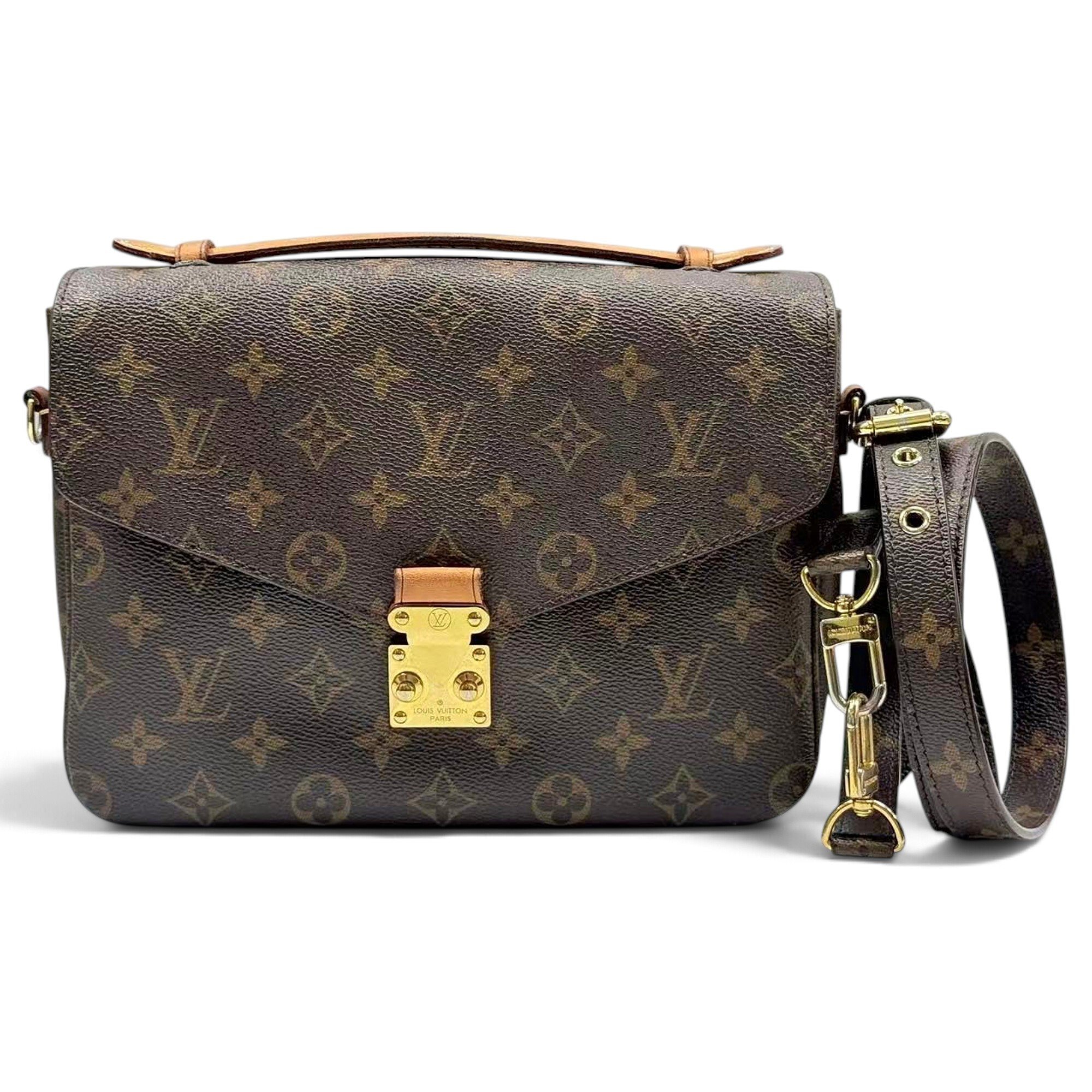 Metis leather handbag