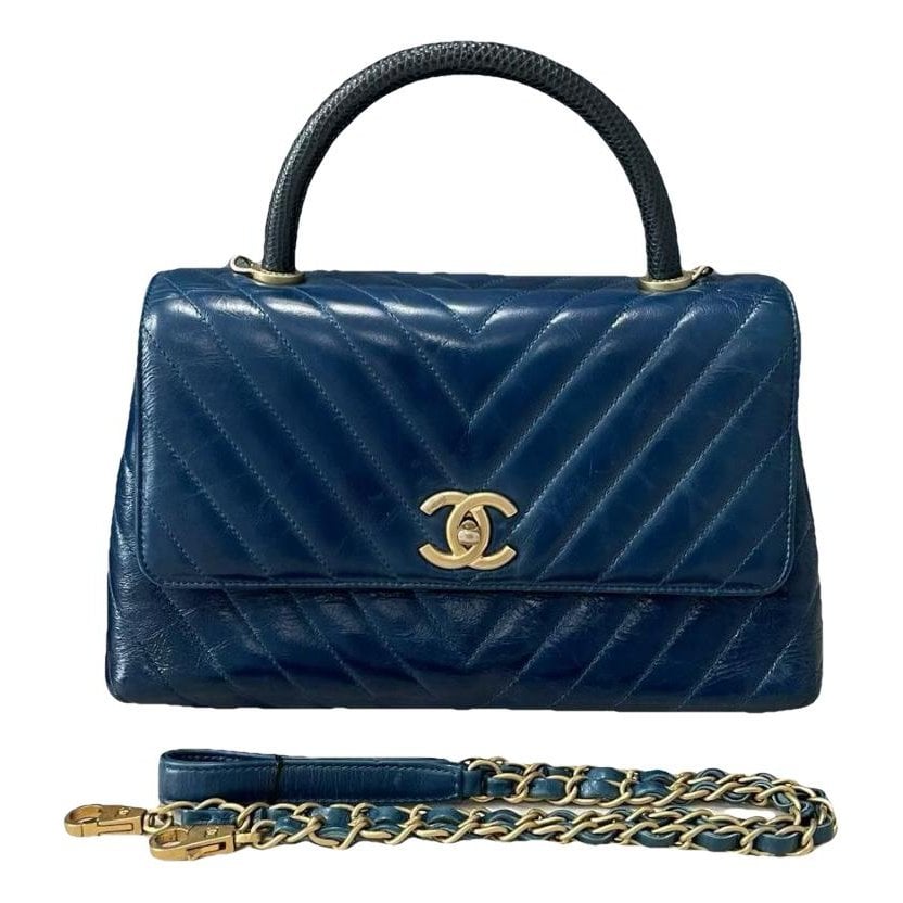 Coco Handle leather handbag