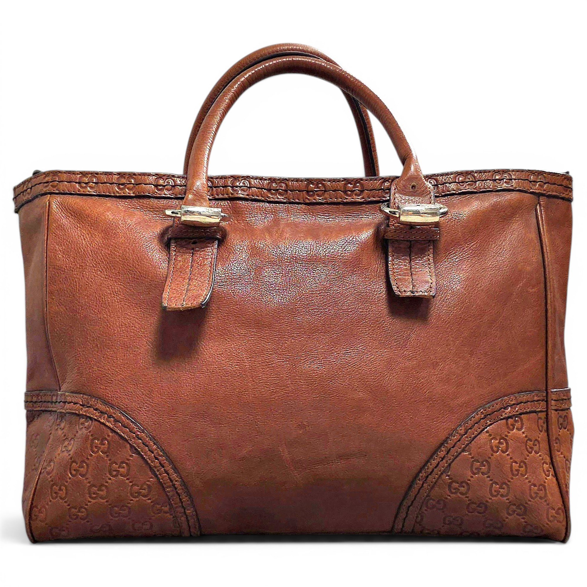 Leather handbag