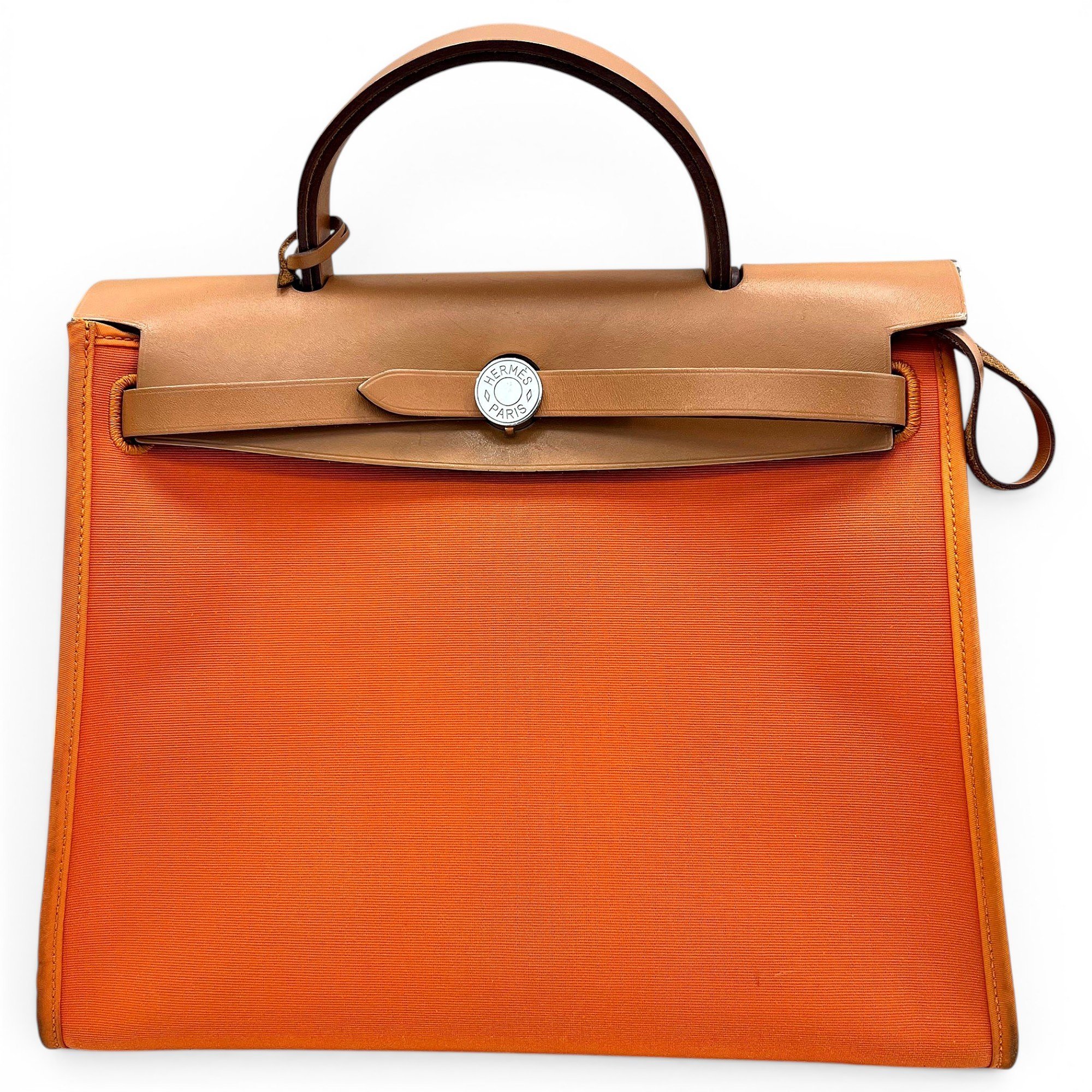 Herbag leather handbag