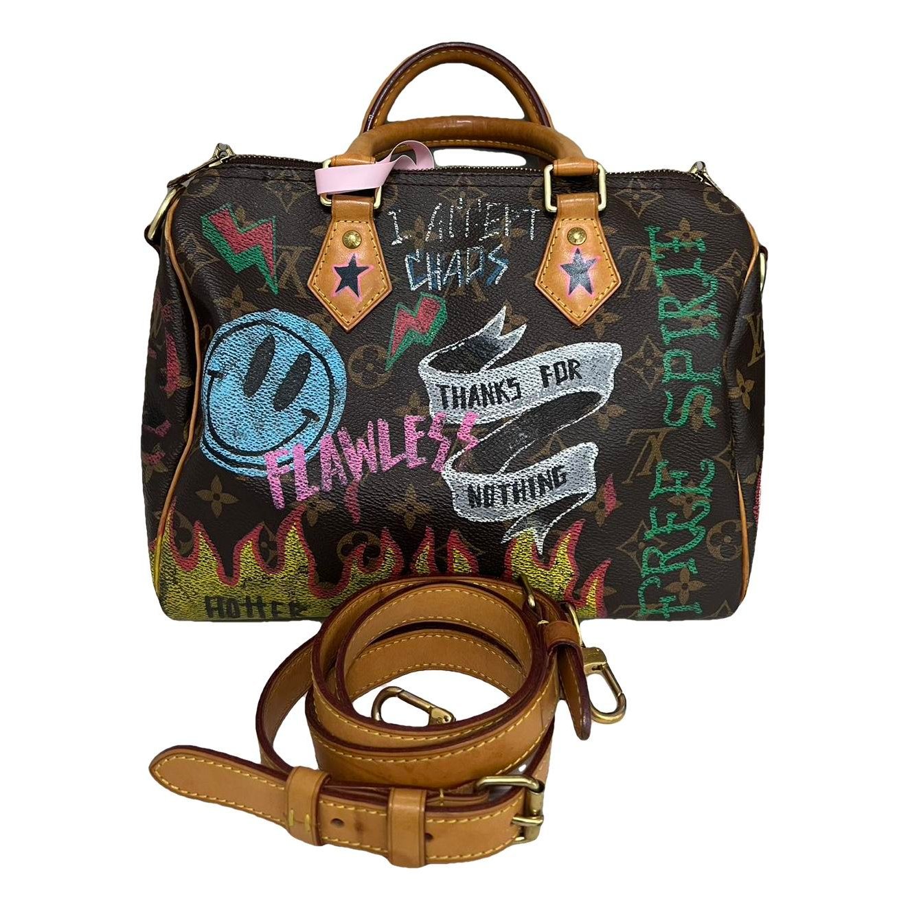 Speedy Bandoulière leather handbag