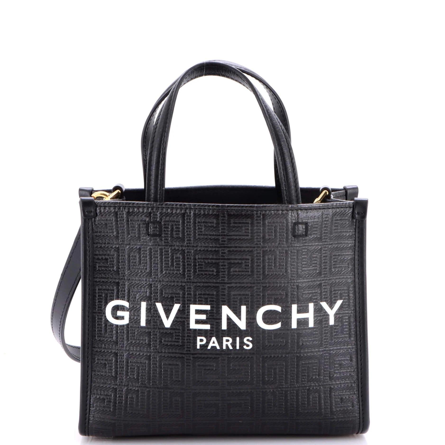 Leather tote