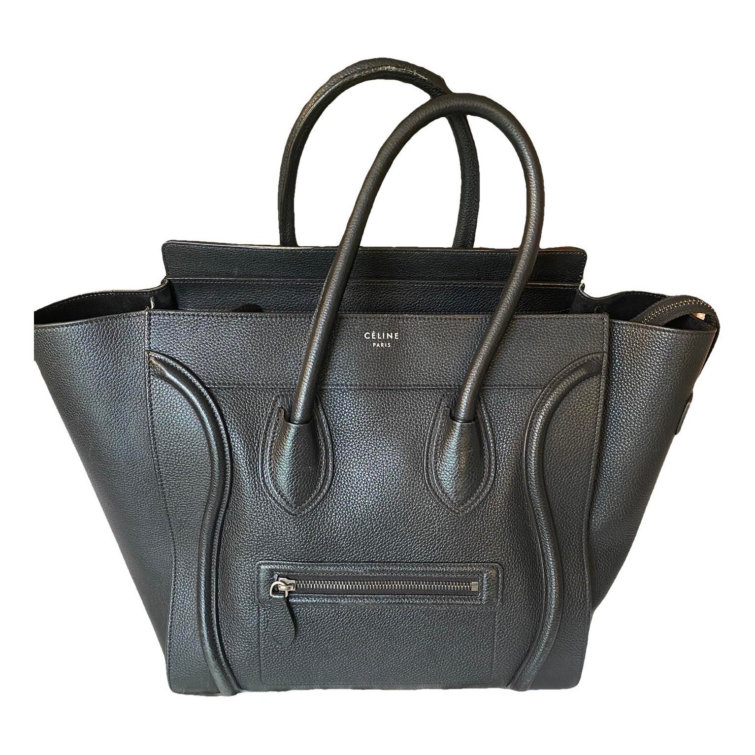 Luggage leather handbag