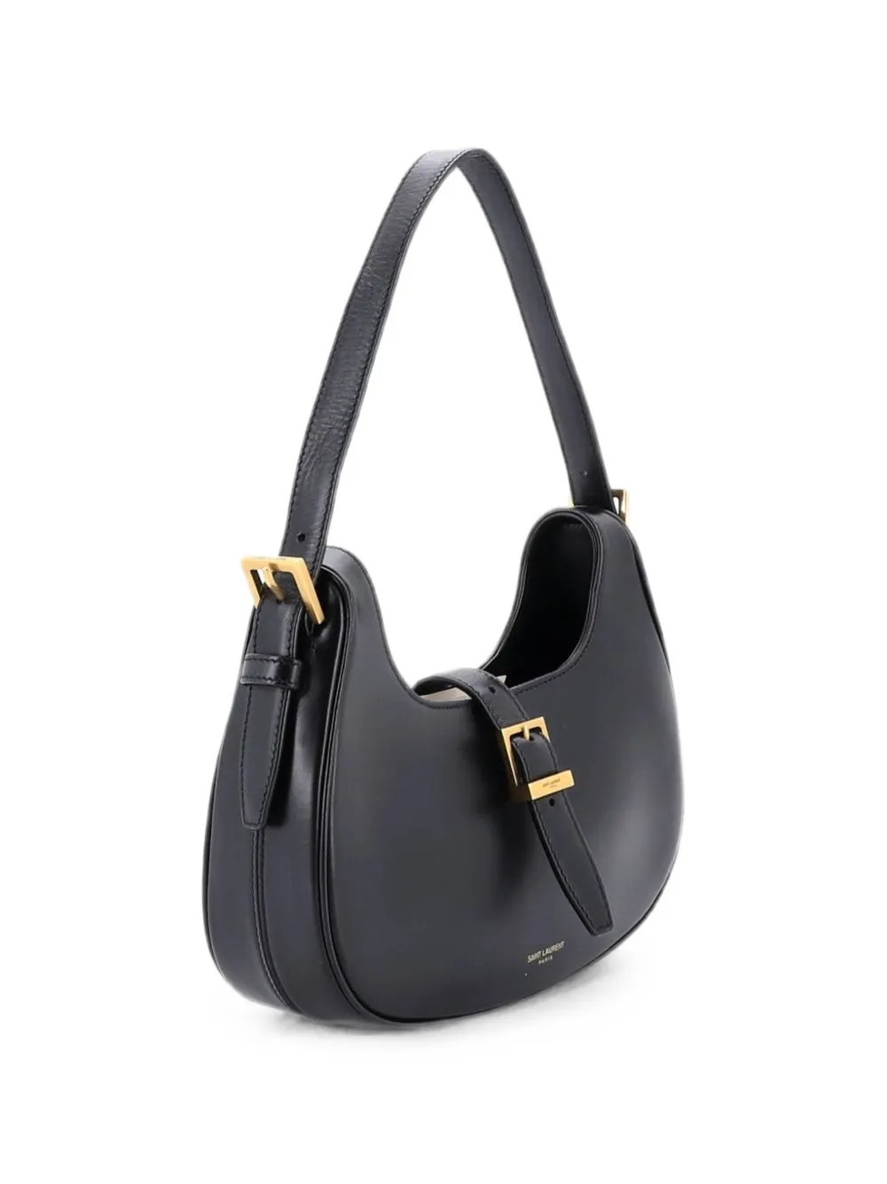 Le Fermoir Shiny Leather hobo bag