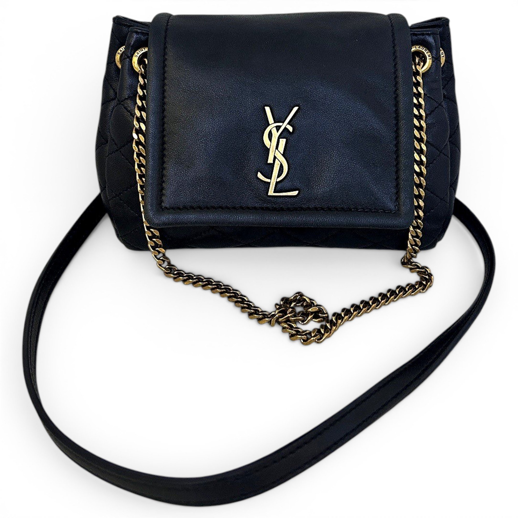 Leather crossbody bag