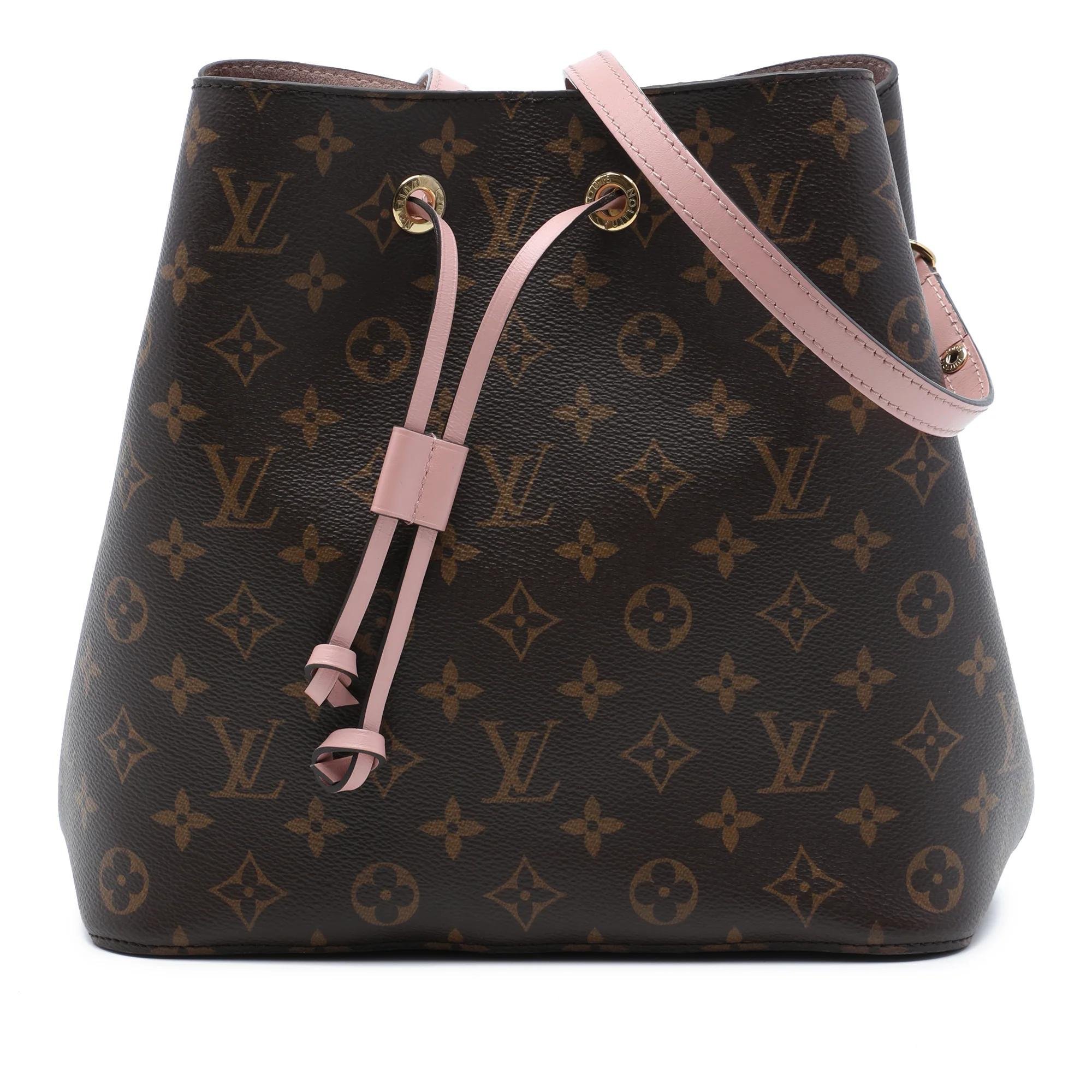 Bucket leather bag